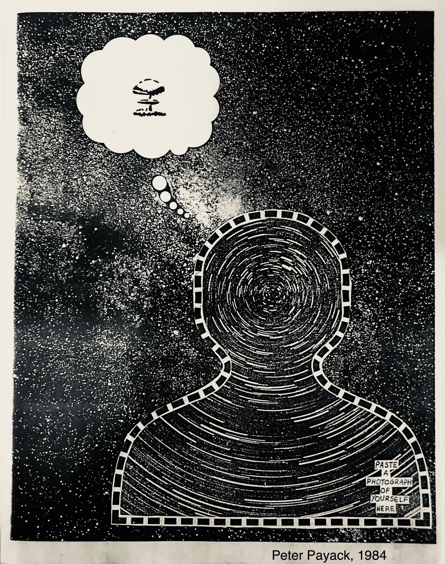 Collage by poet Peter Payack