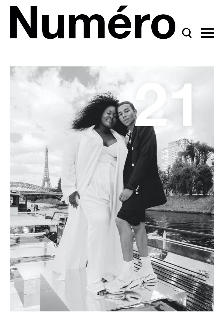 YSEULT &amp; OLIVIER ROUSTEING X NUMERO 