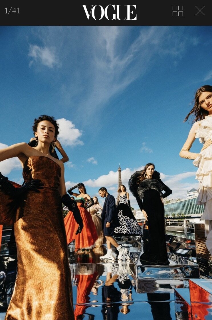 BALMAIN SUR SEINE X VOGUE