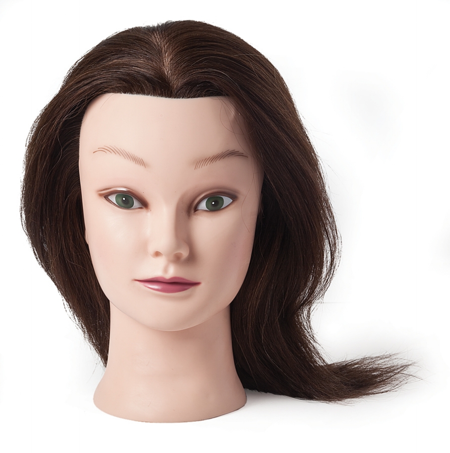 Marianna Cosmetology Female Mannequin Head Miss Michelle 14114 Human Hair