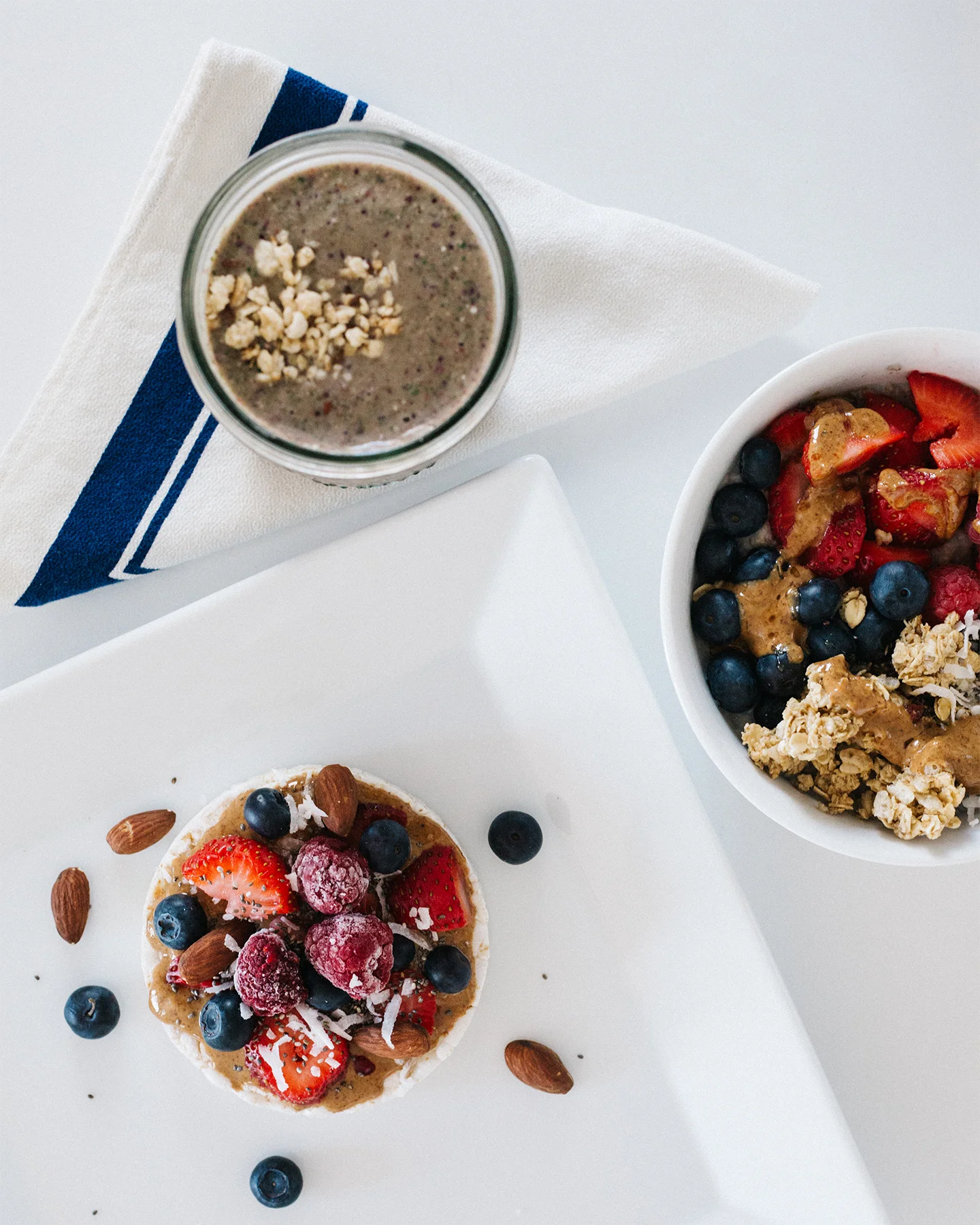 Three Breakfast Ideas - Sweet 