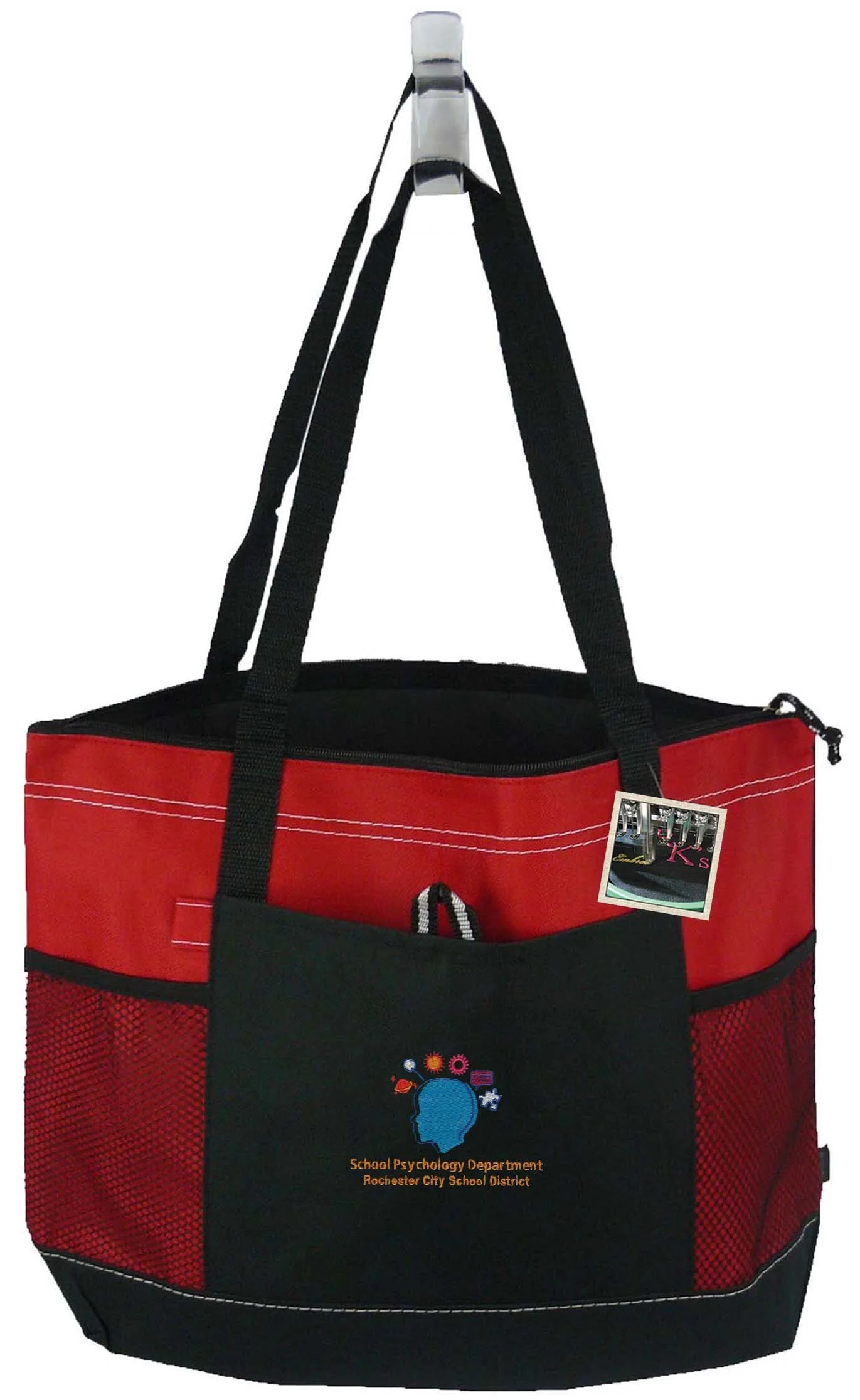 Red Gemline Select Zippered Tote Bag.jpg