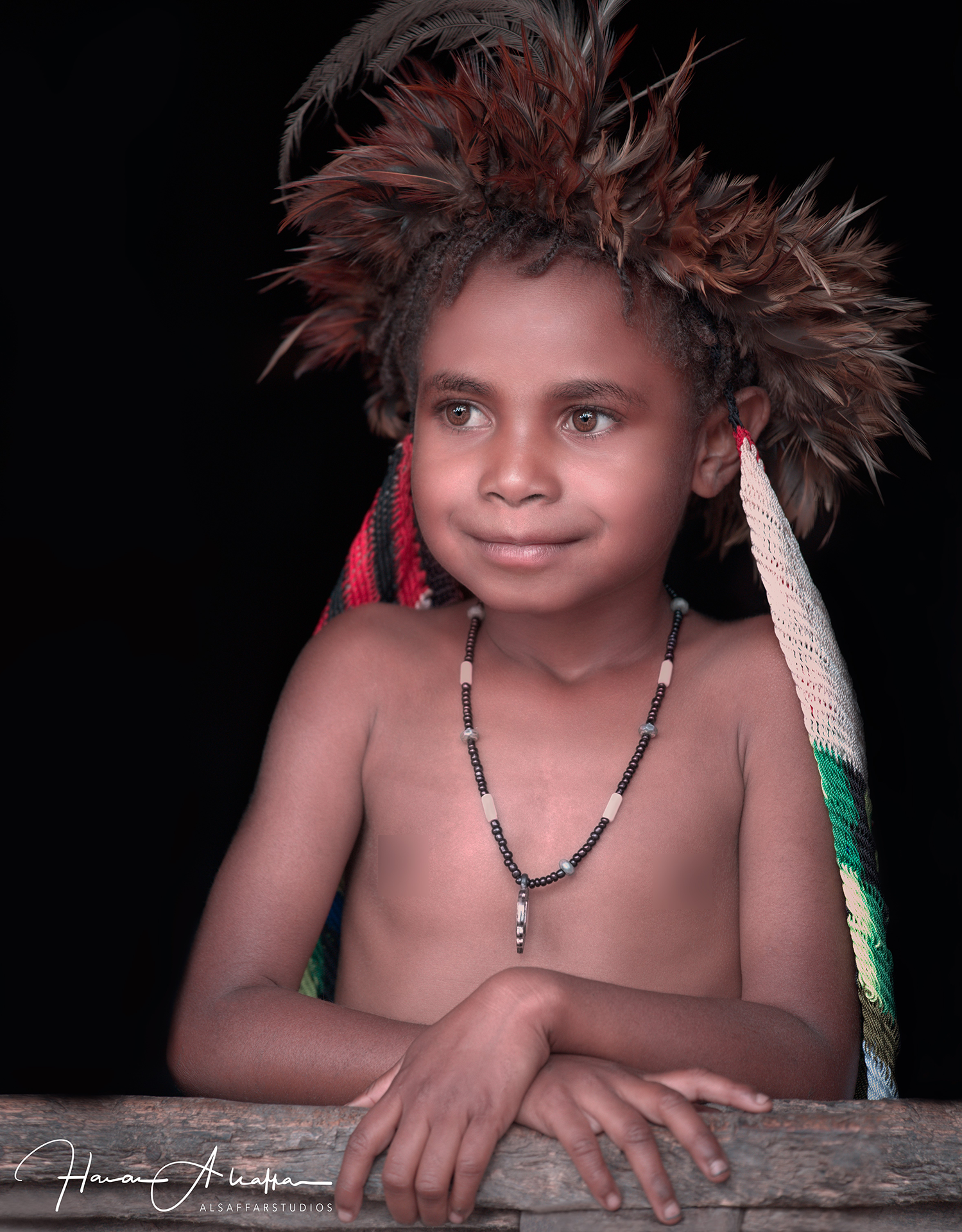 Dani Tribe Little Girl