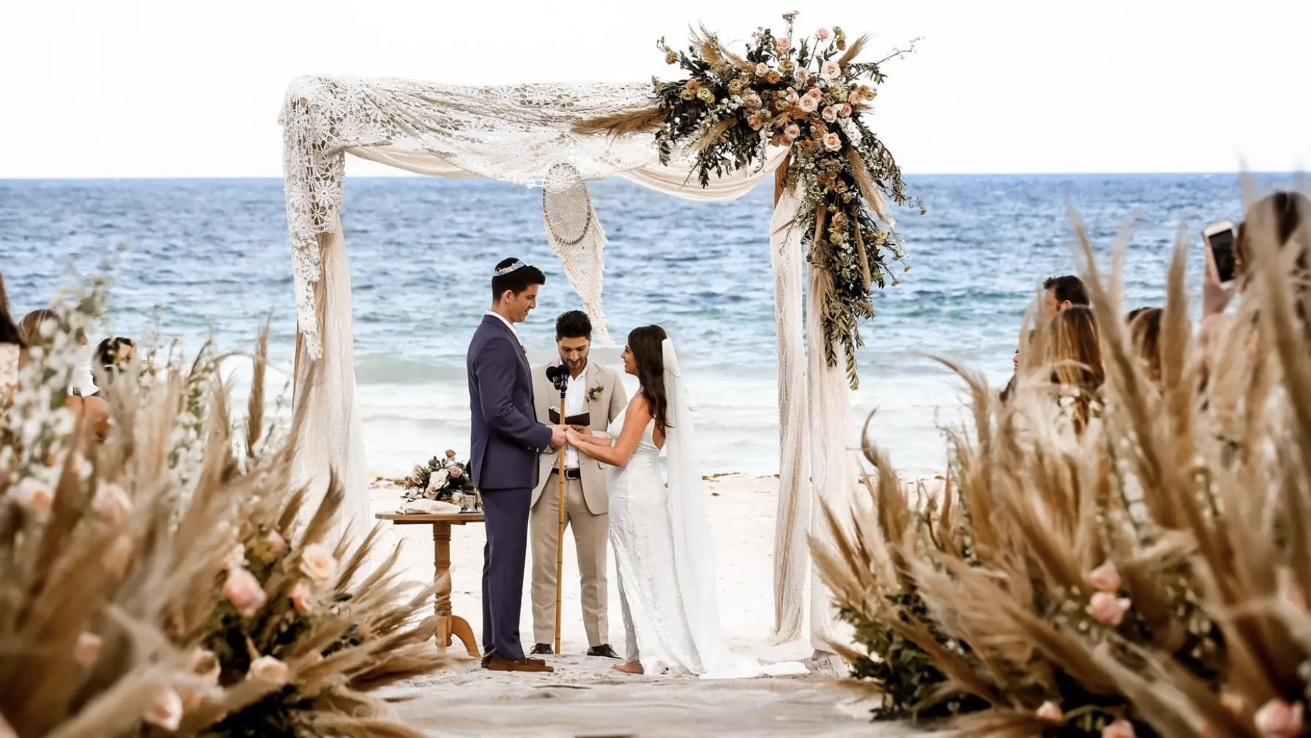 Amansala Wedding Brochure at the beach