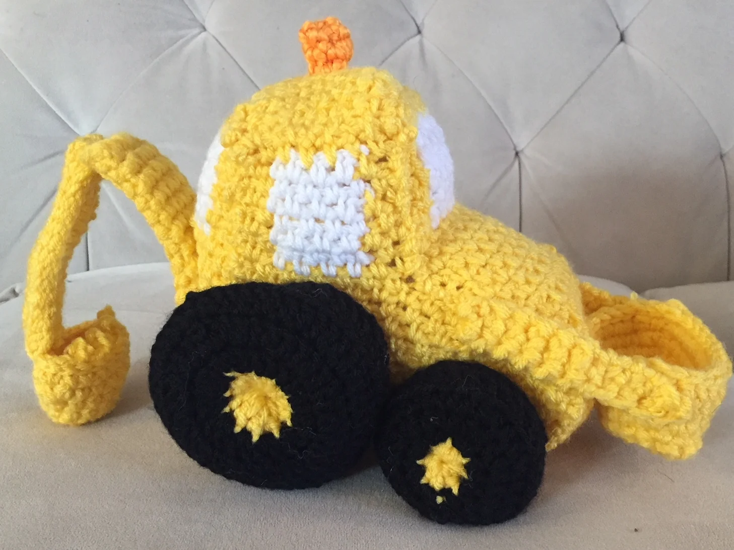 Cutest digger toy for the cutest nephew #hearteyes