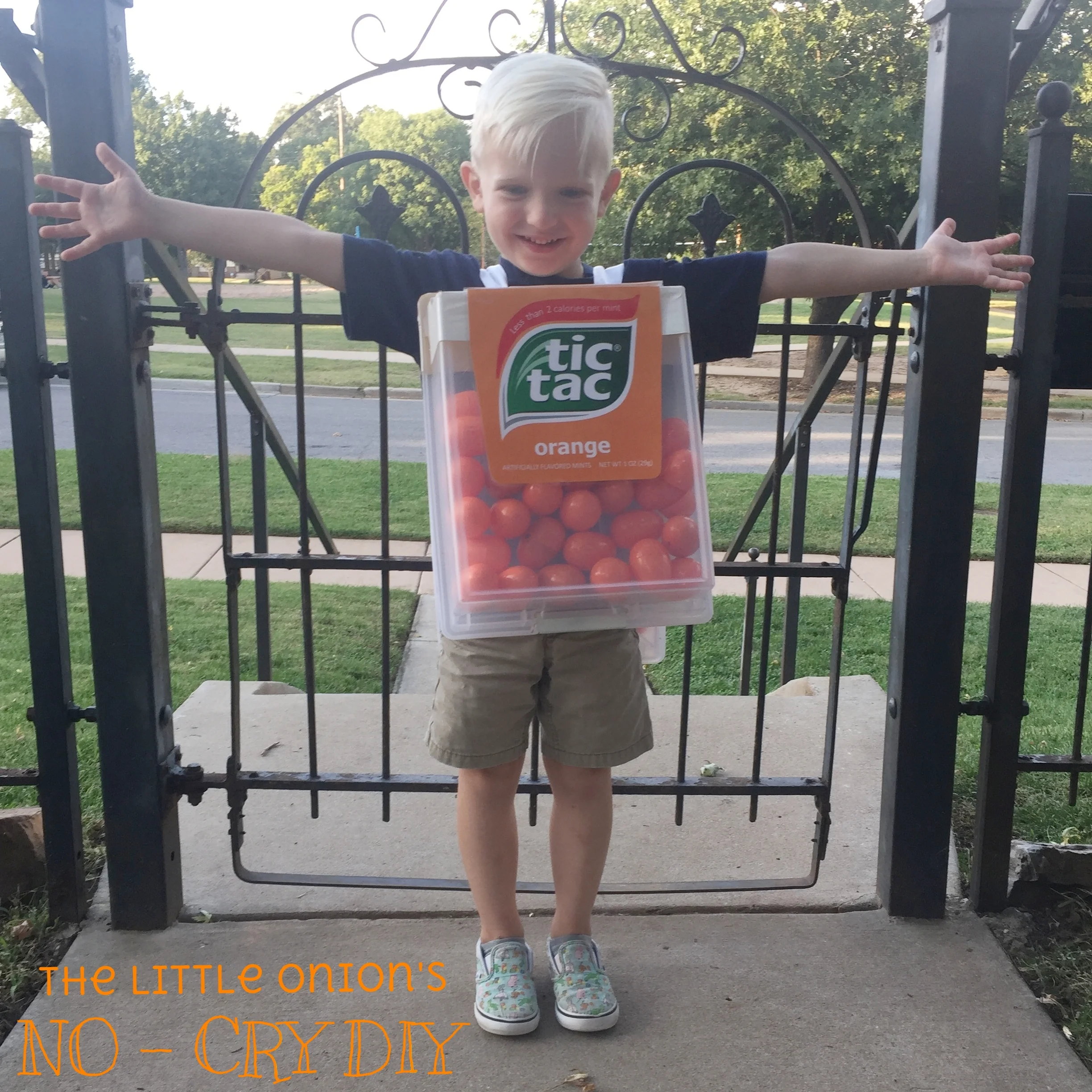 DIY: Tic Tac Halloween Costume