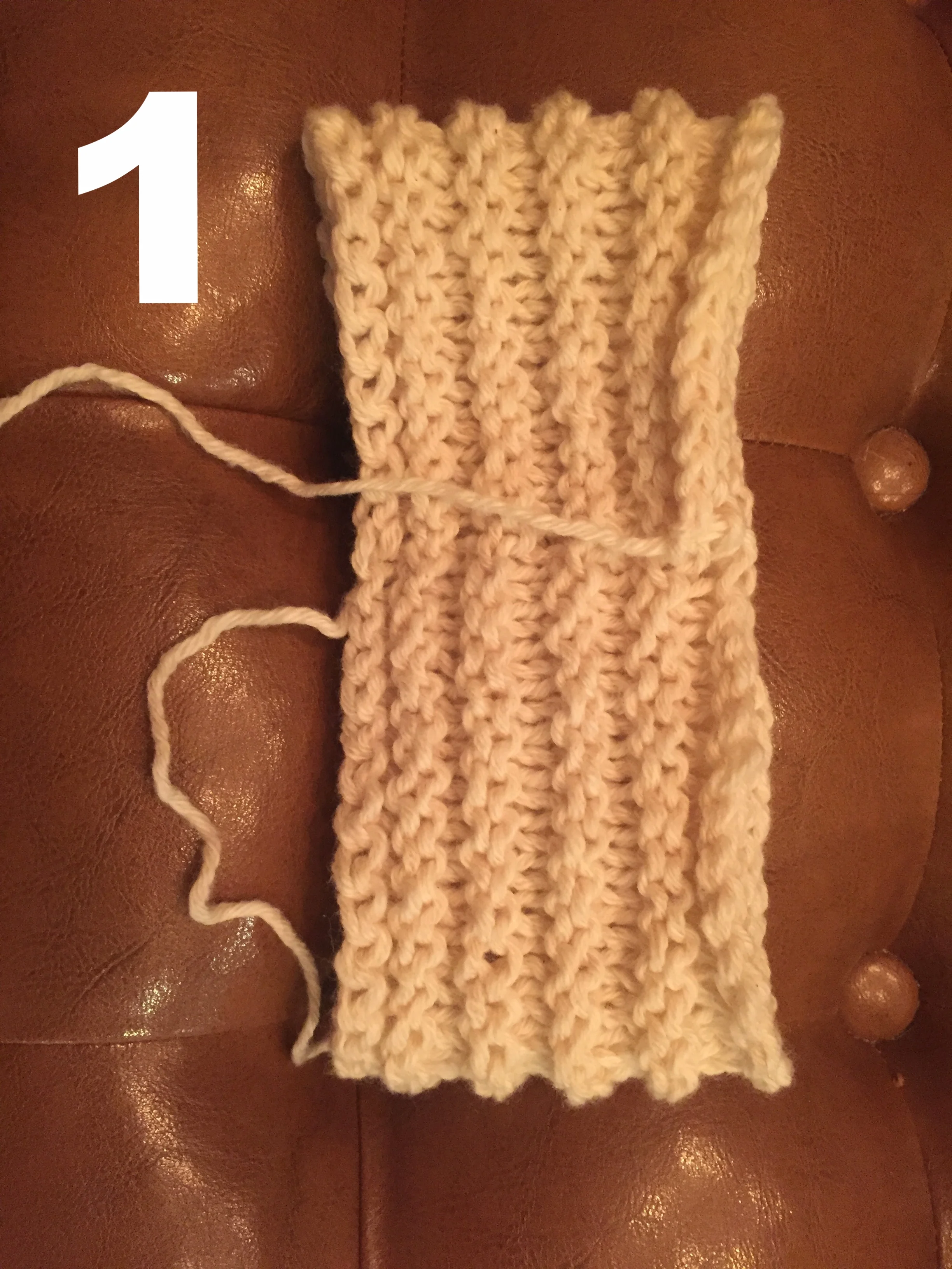 DIY Turban Style Ear Warmer Vintage Free Pattern Knit How-To