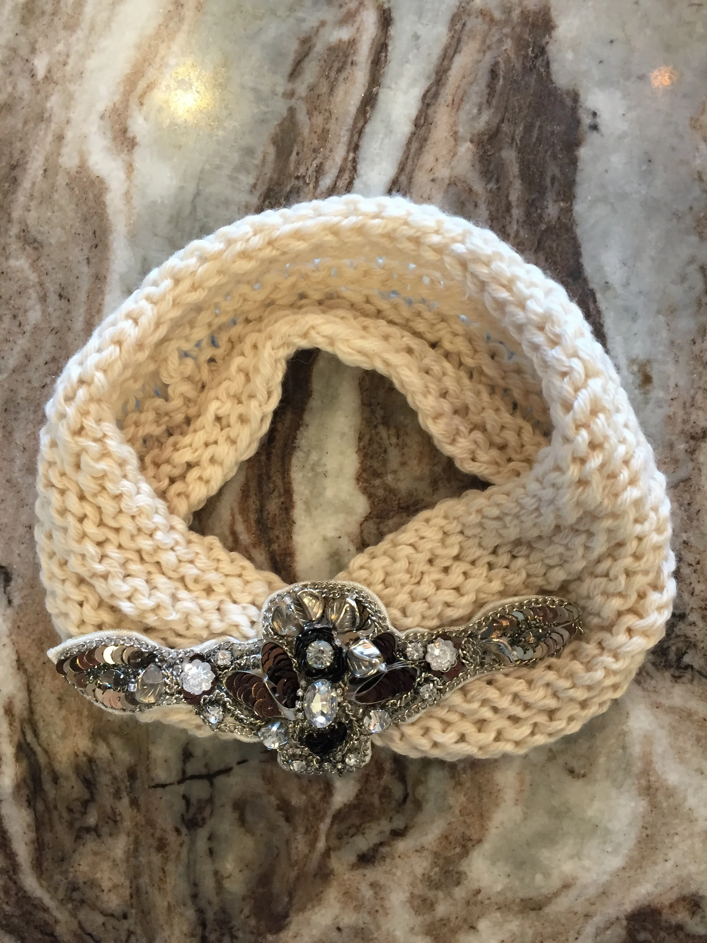 Turban Style Ear Warmer Vintage Free Pattern Knit