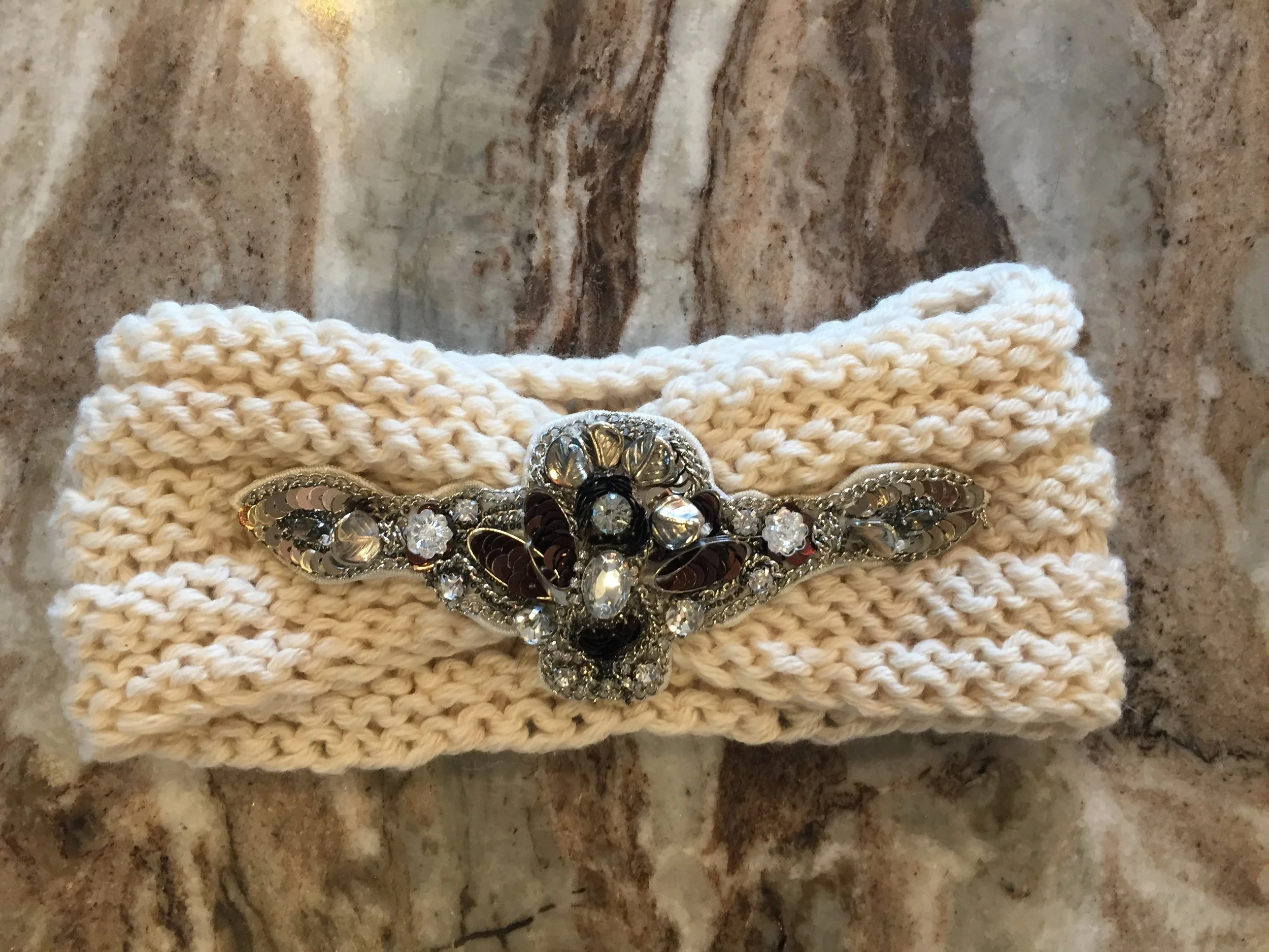 Turban Style Ear Warmer Vintage Free Pattern Knit