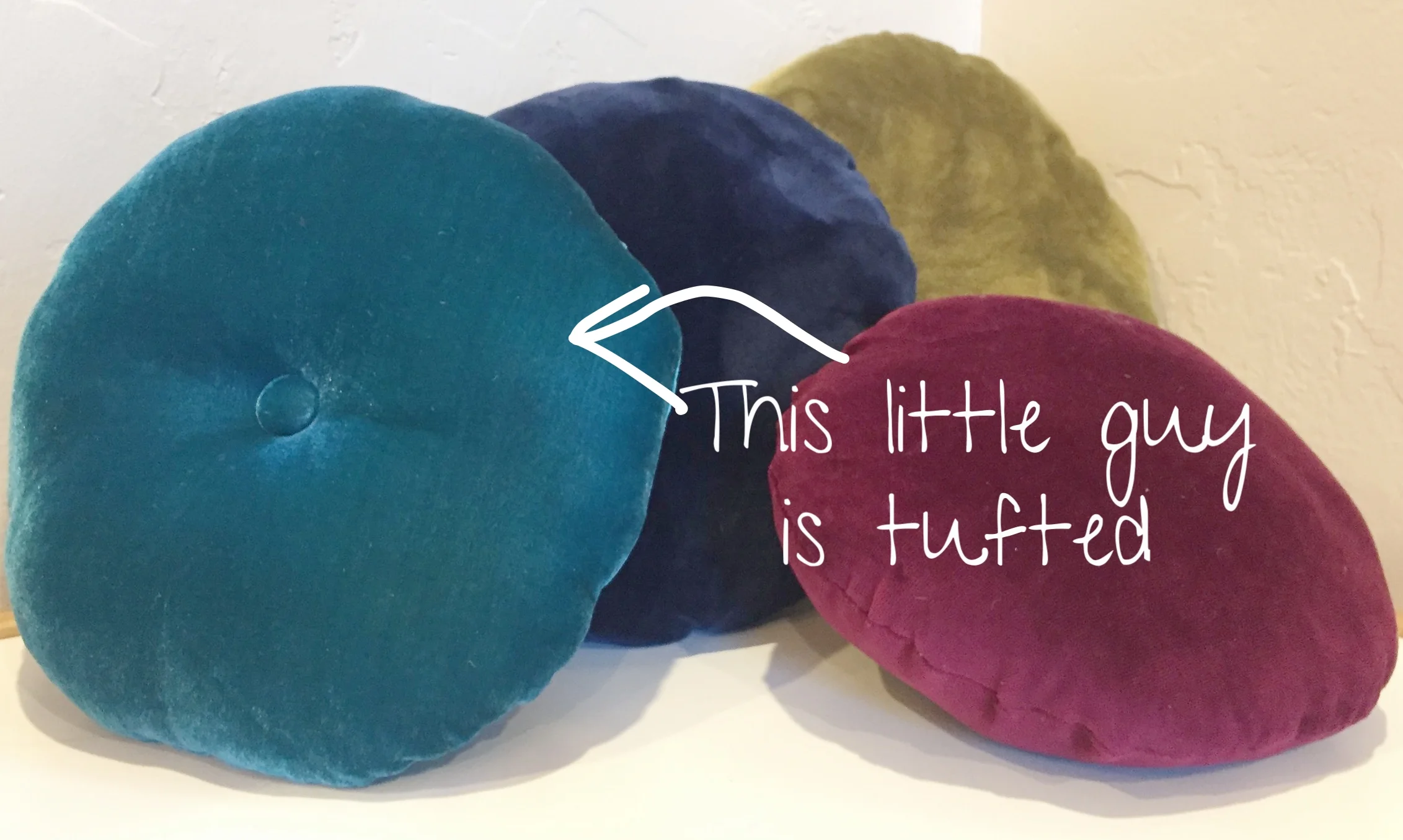 West Elm Velvet Pillow DIY