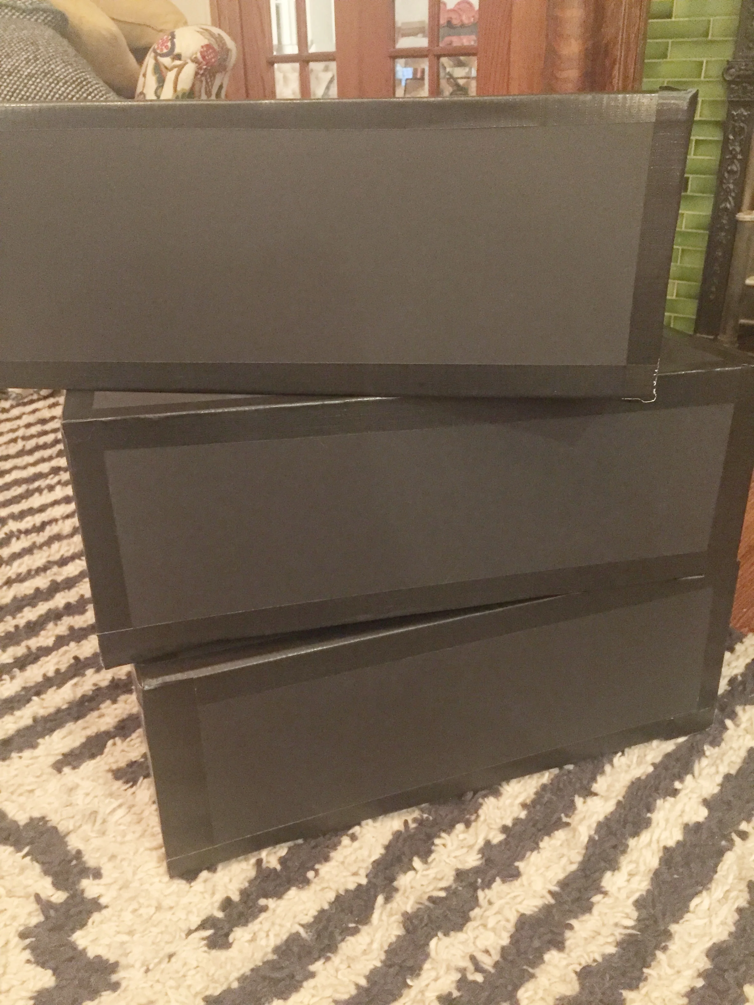 Step 1: Make 3 boxes