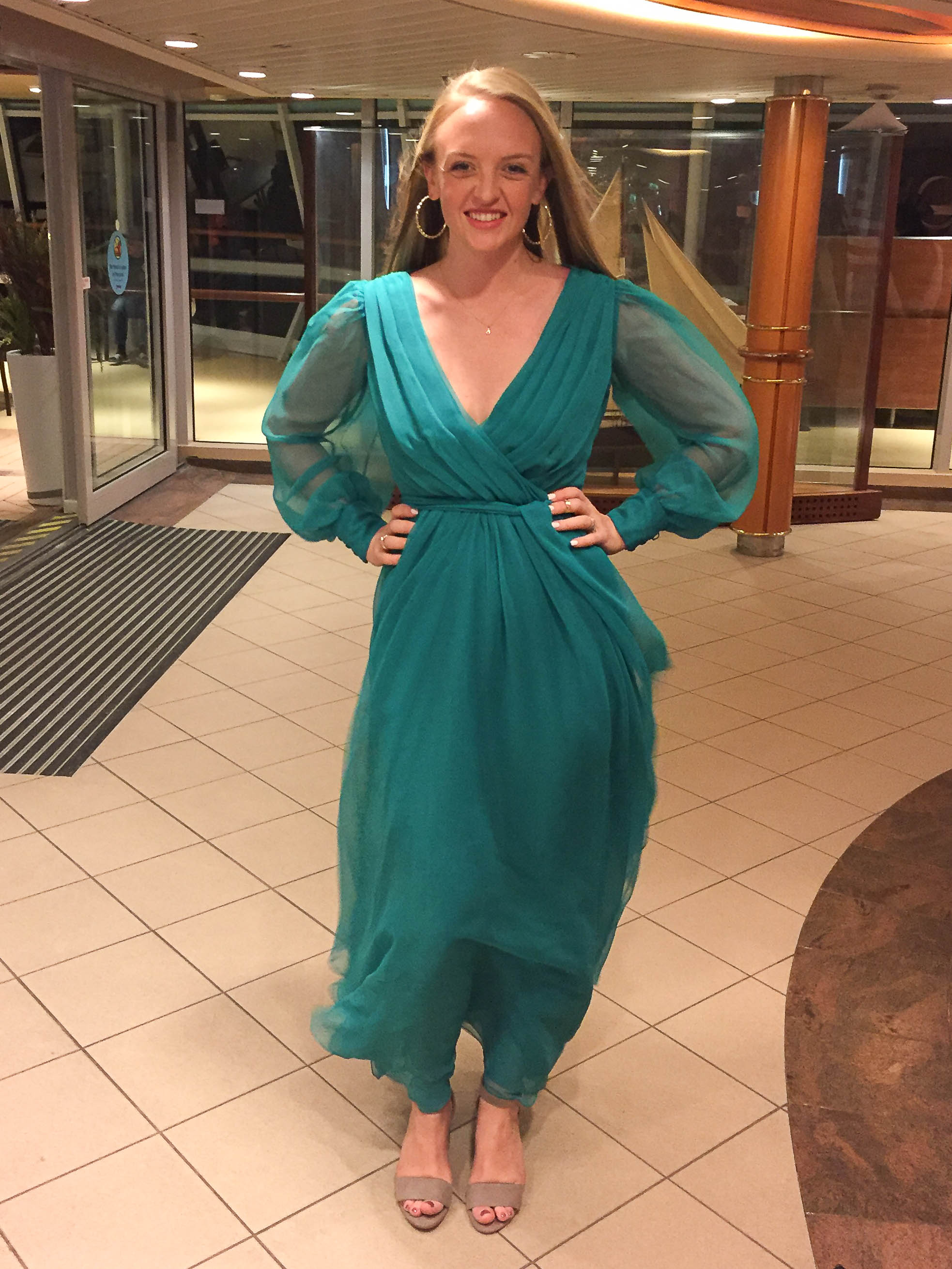 Vintage Jill Richards Gown Dress