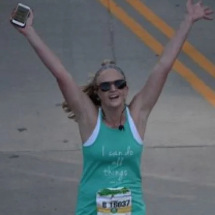 ^The face of someone actively retiring from running