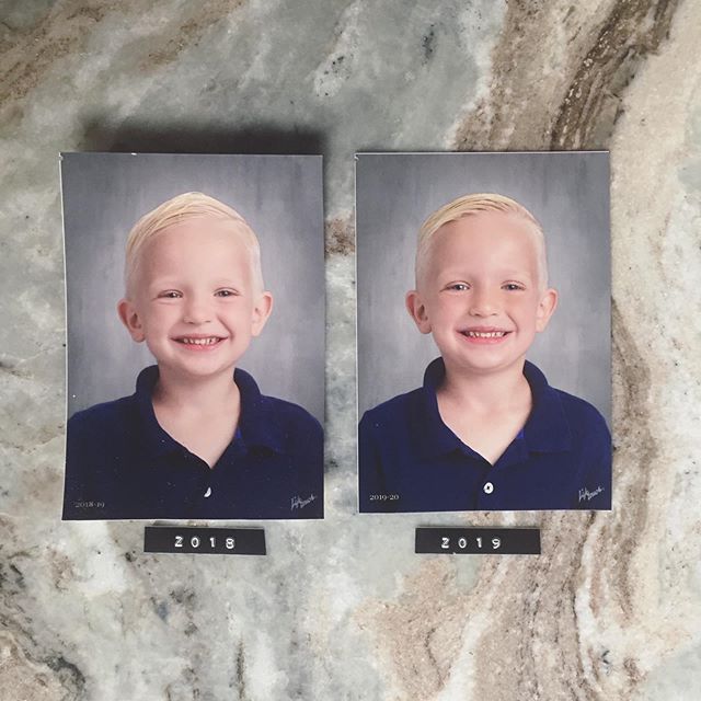 What a difference a year ma-
.
Note to self: different colored shirt for picture day 2020. 😂
.
.
.
#kidsofinstagram #funny #parenting #schoolphoto #pictureday #saycheese