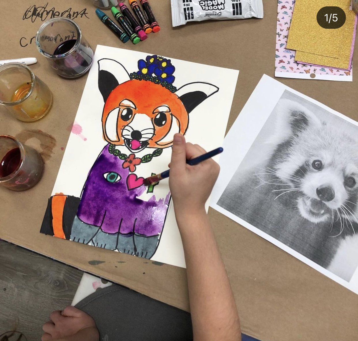 Trial Class (1/30) — Red Panda Art Studio