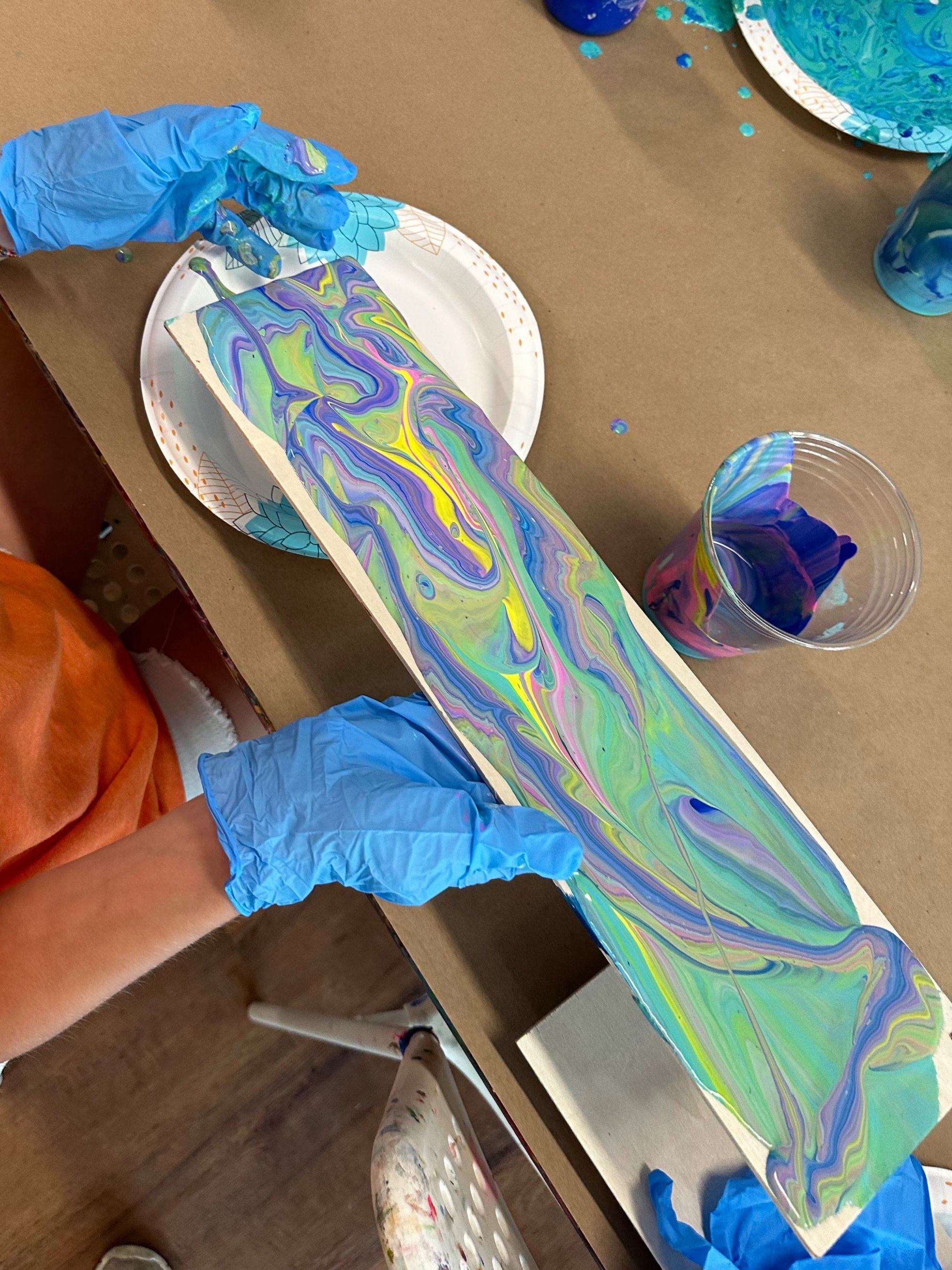 Paint Pouring