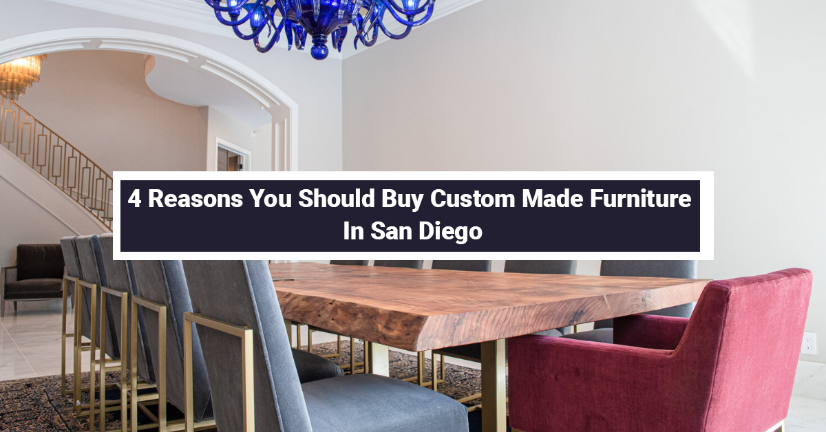 San Diego Custom LiveEdge furniture