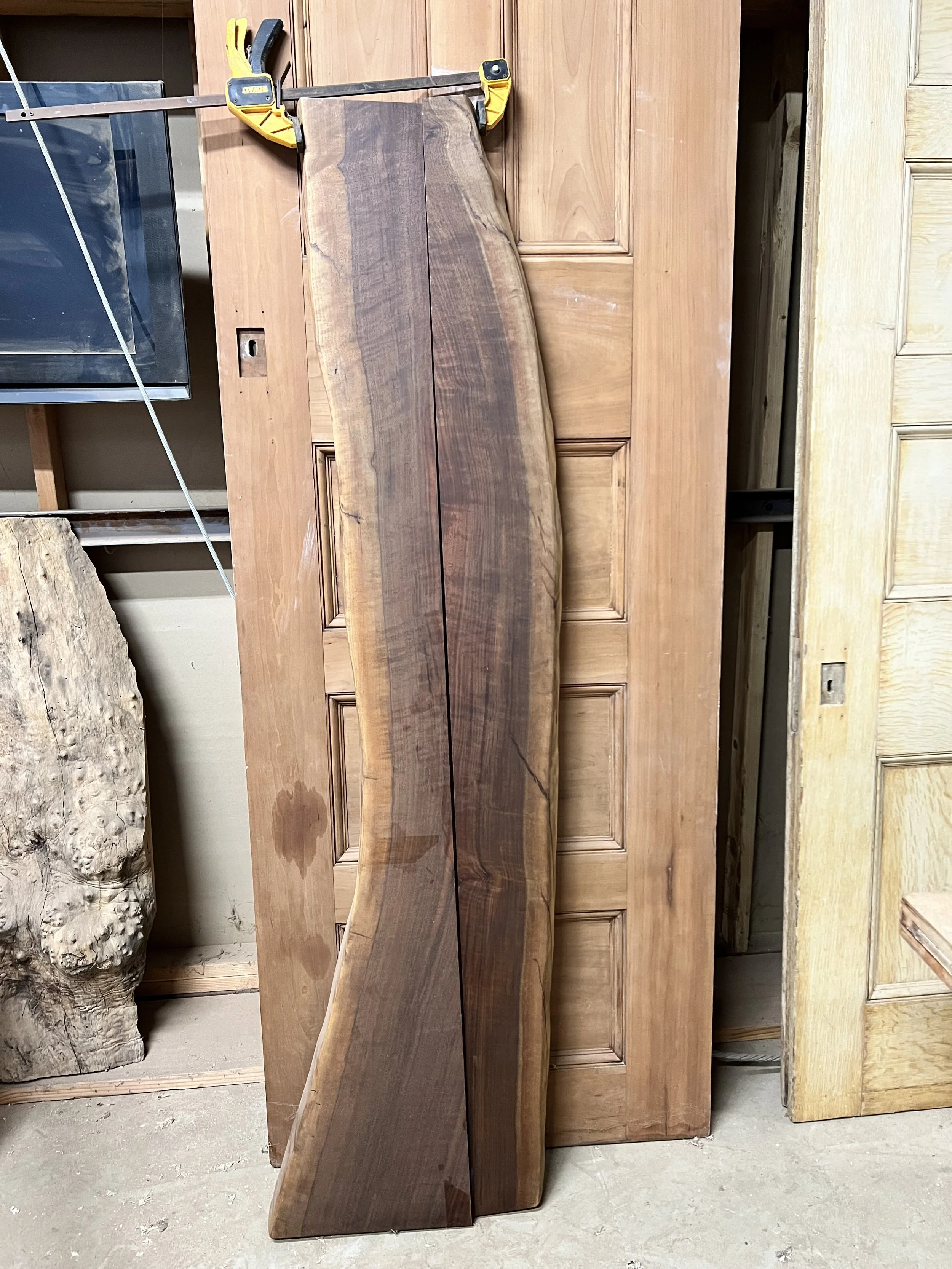 Valerie's Live Edge Walnut Bench