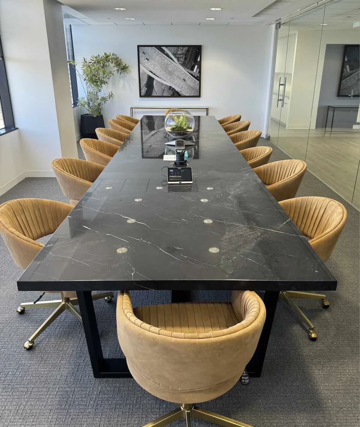 Stone Conference Room Table
