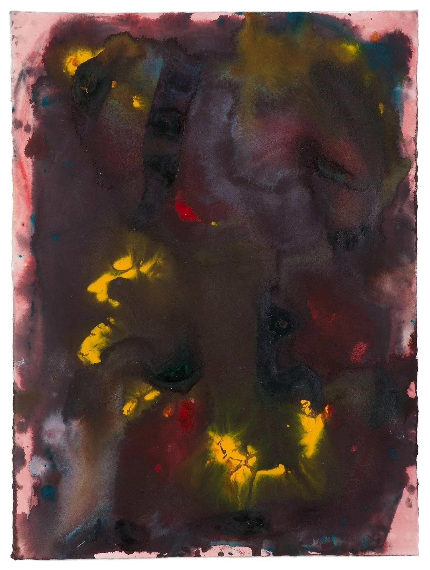  Snow Picture II- 56x72cm - Acrylic, Snow on Paper© 