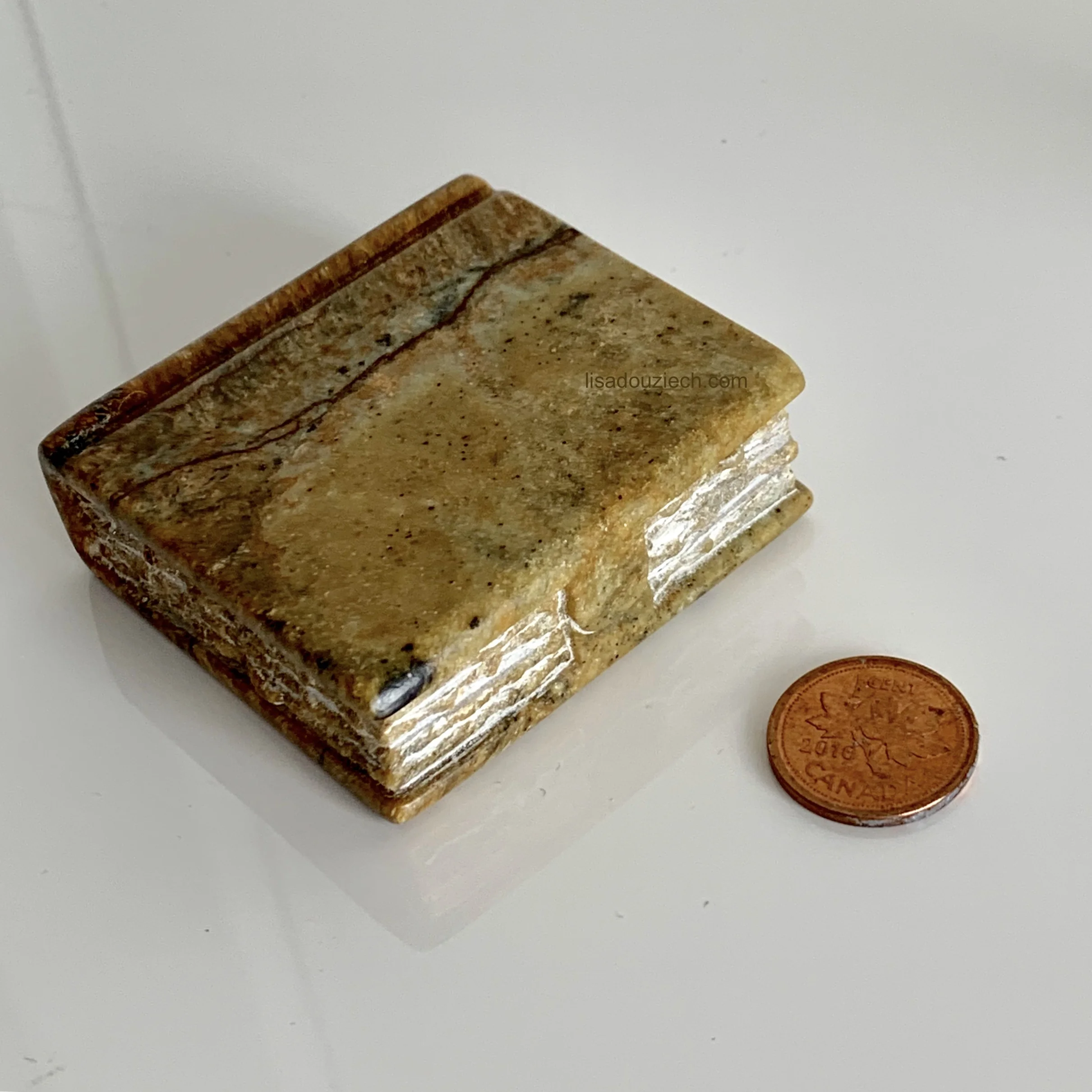 Soapstone Book by Lisa Douziech