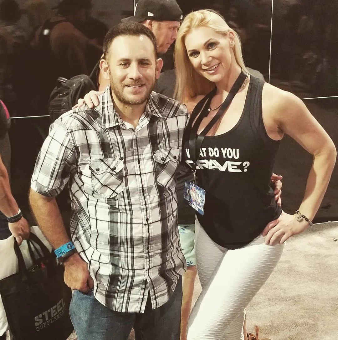 Crave Bars creator Jodi Tiahrt and I