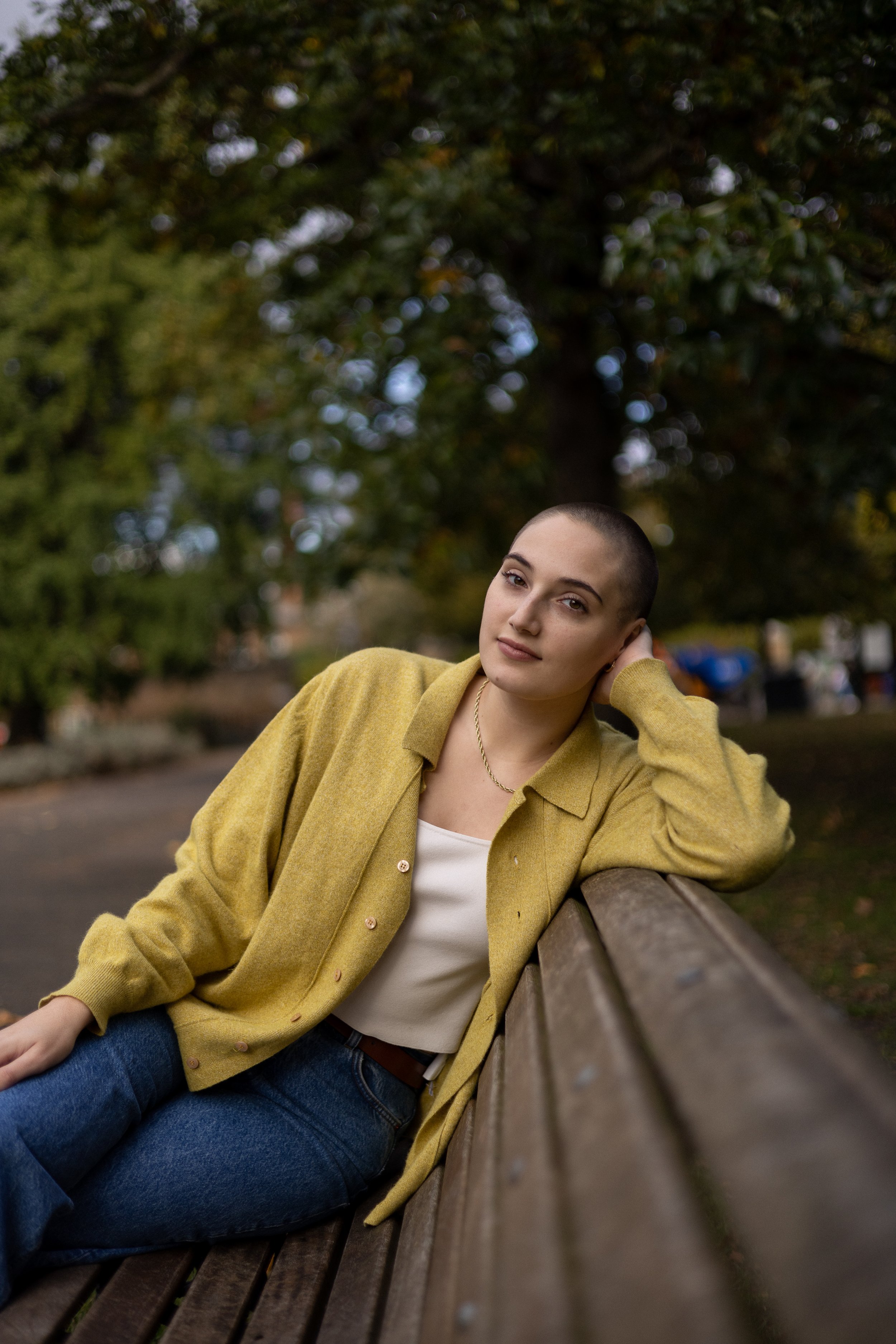  Meredith in Greenwich Park. London. October, 2021. 