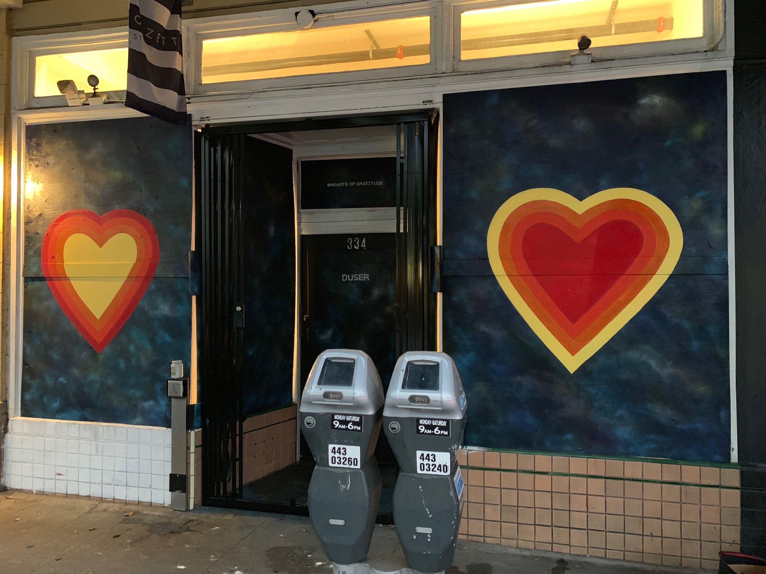 NBC Store Front Mural Coverage