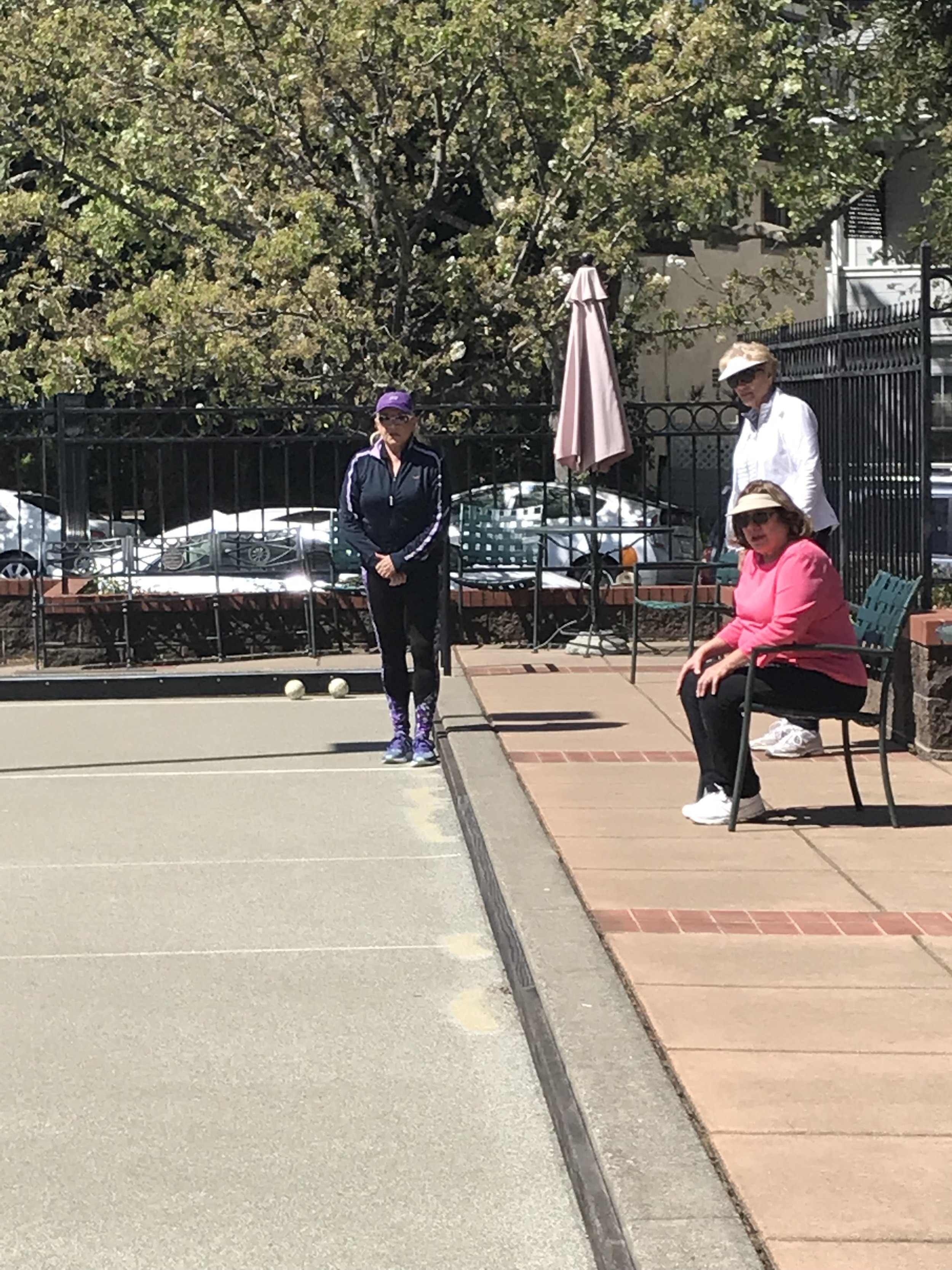 There is nothing better than playing bocce with your friends!