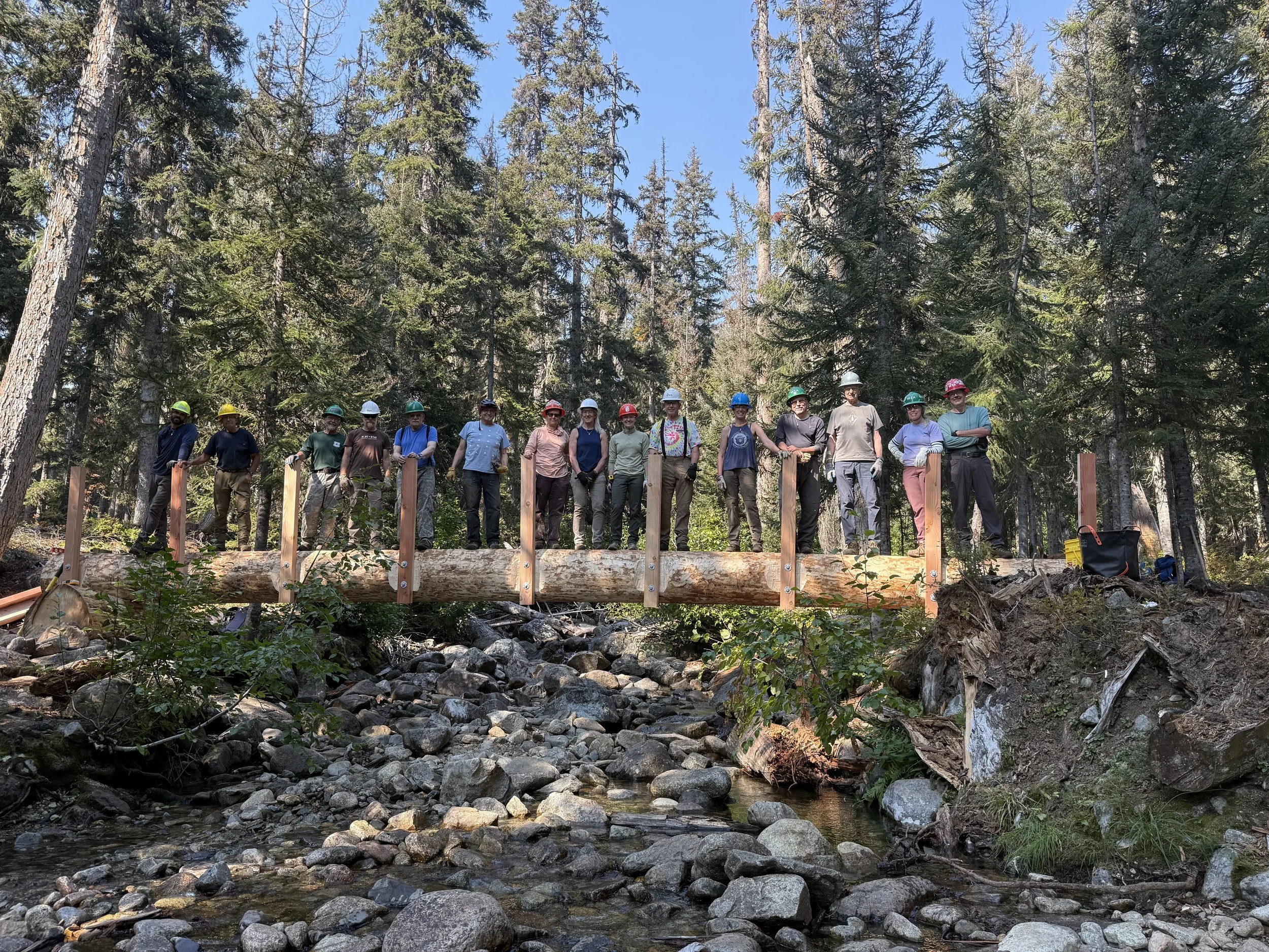 Autumn is Here, Bridge Building With Steadfast Volunteers