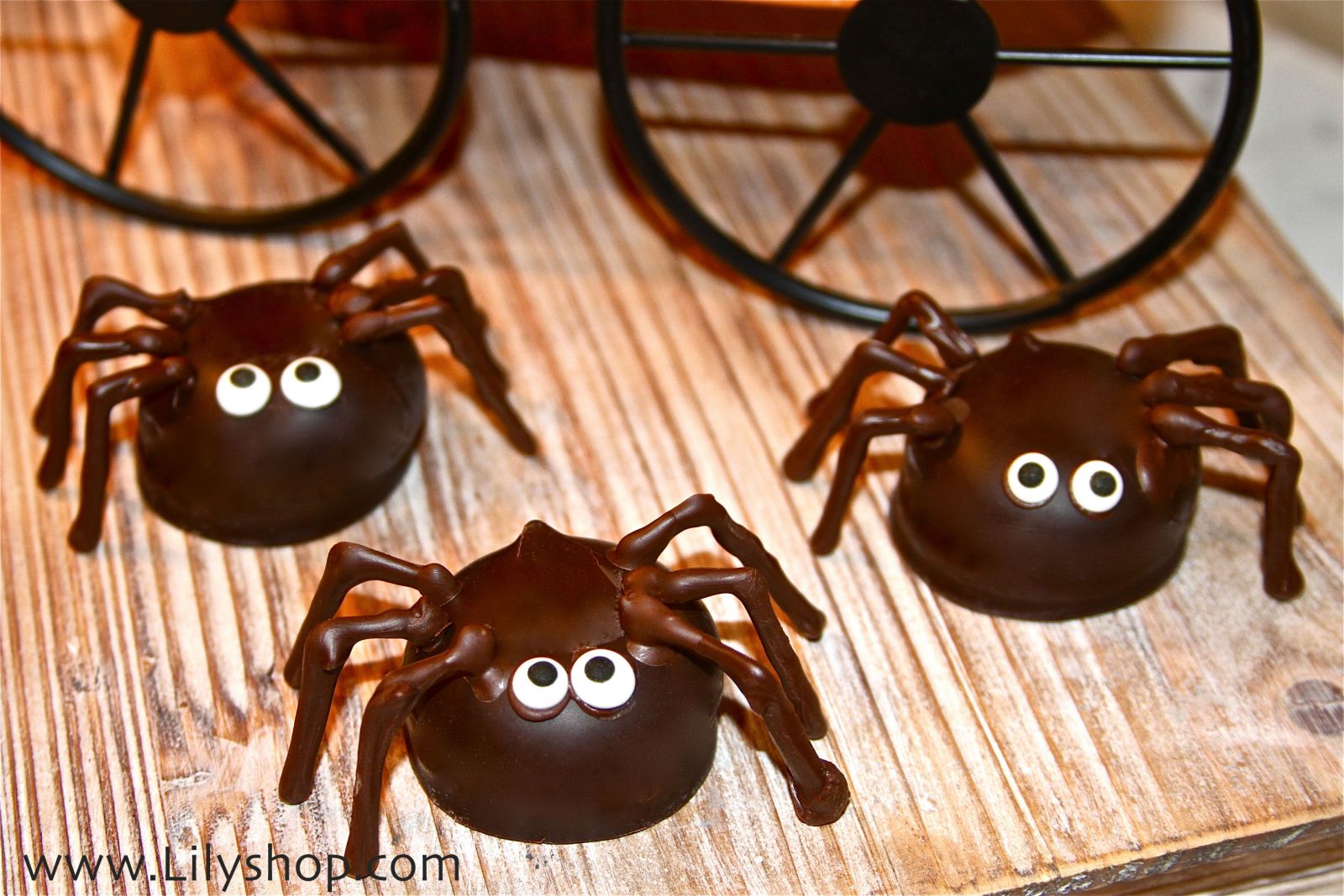 Halloween Spider Cookies