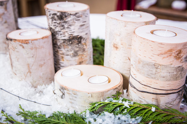 Decorating With Birch Logs - Rustic Crafts & DIY