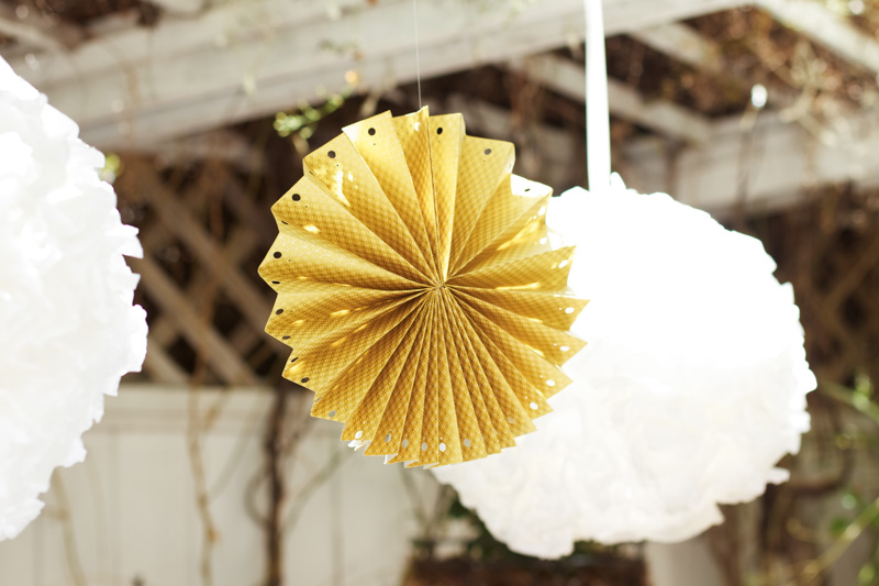 Then hang with clear filament string or ribbon. LOVE!!
