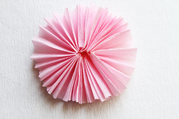 The middle is still loose but you are going to glue this portion to your crown.