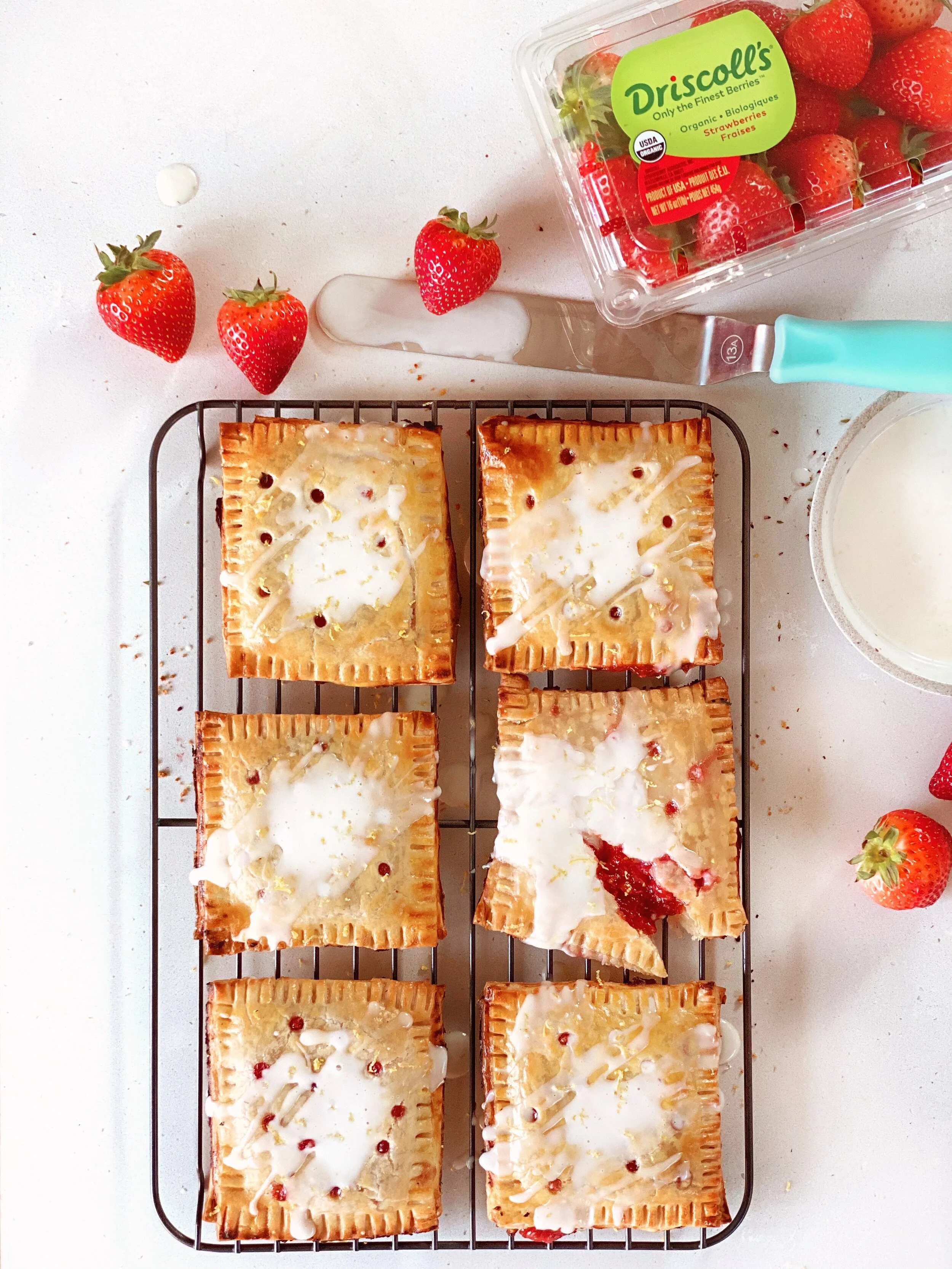 Strawberry Lemon Ricotta Breakfast Pastries