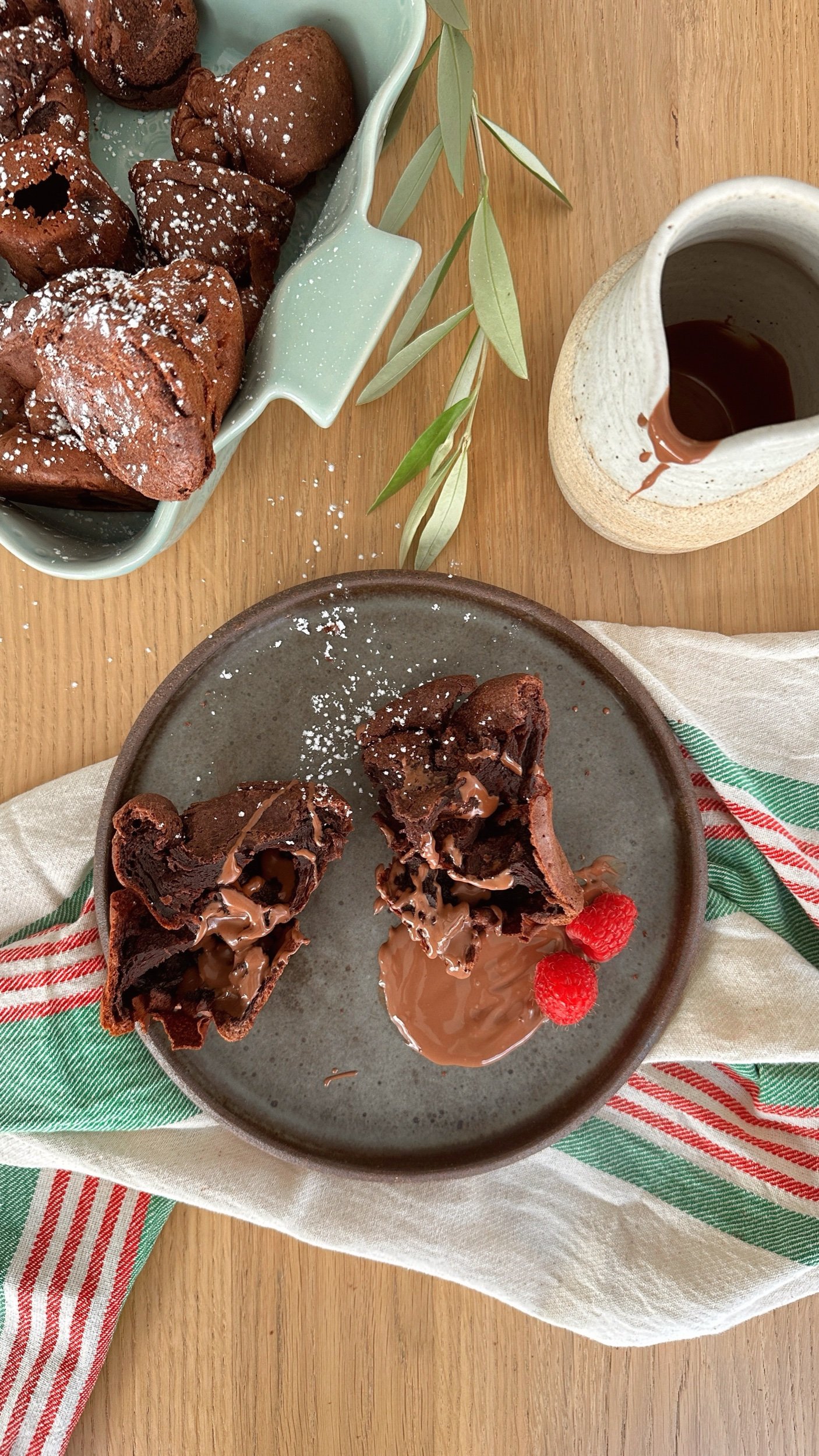 Hot Chocolate Popovers 