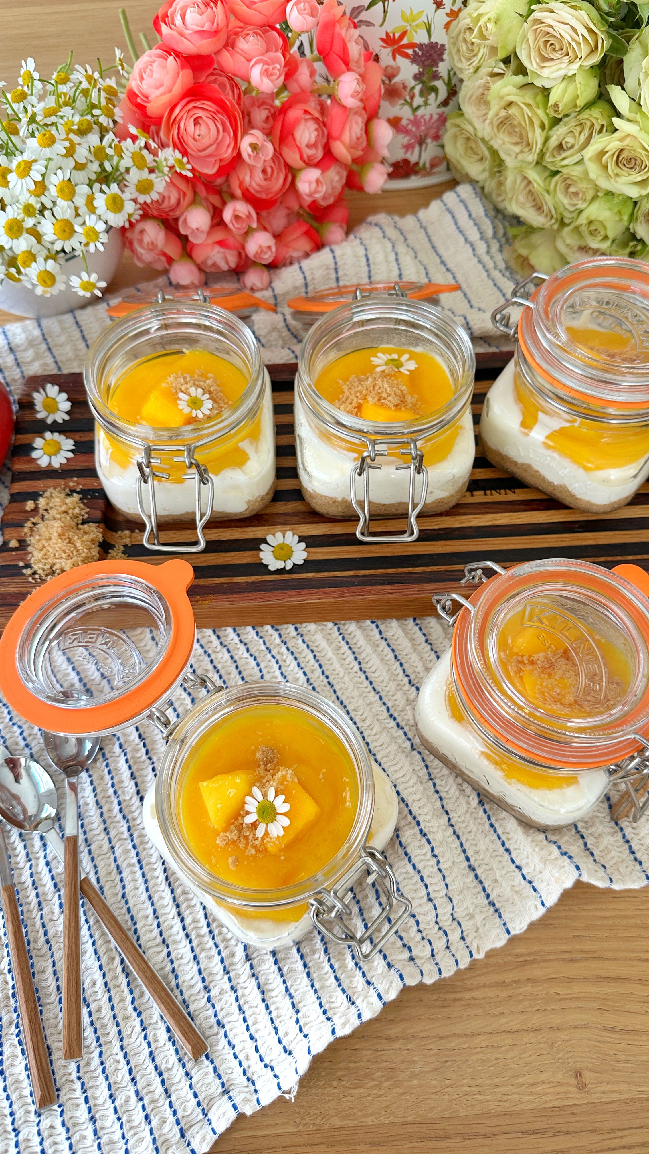 Small Batch Cheesecake Jars 