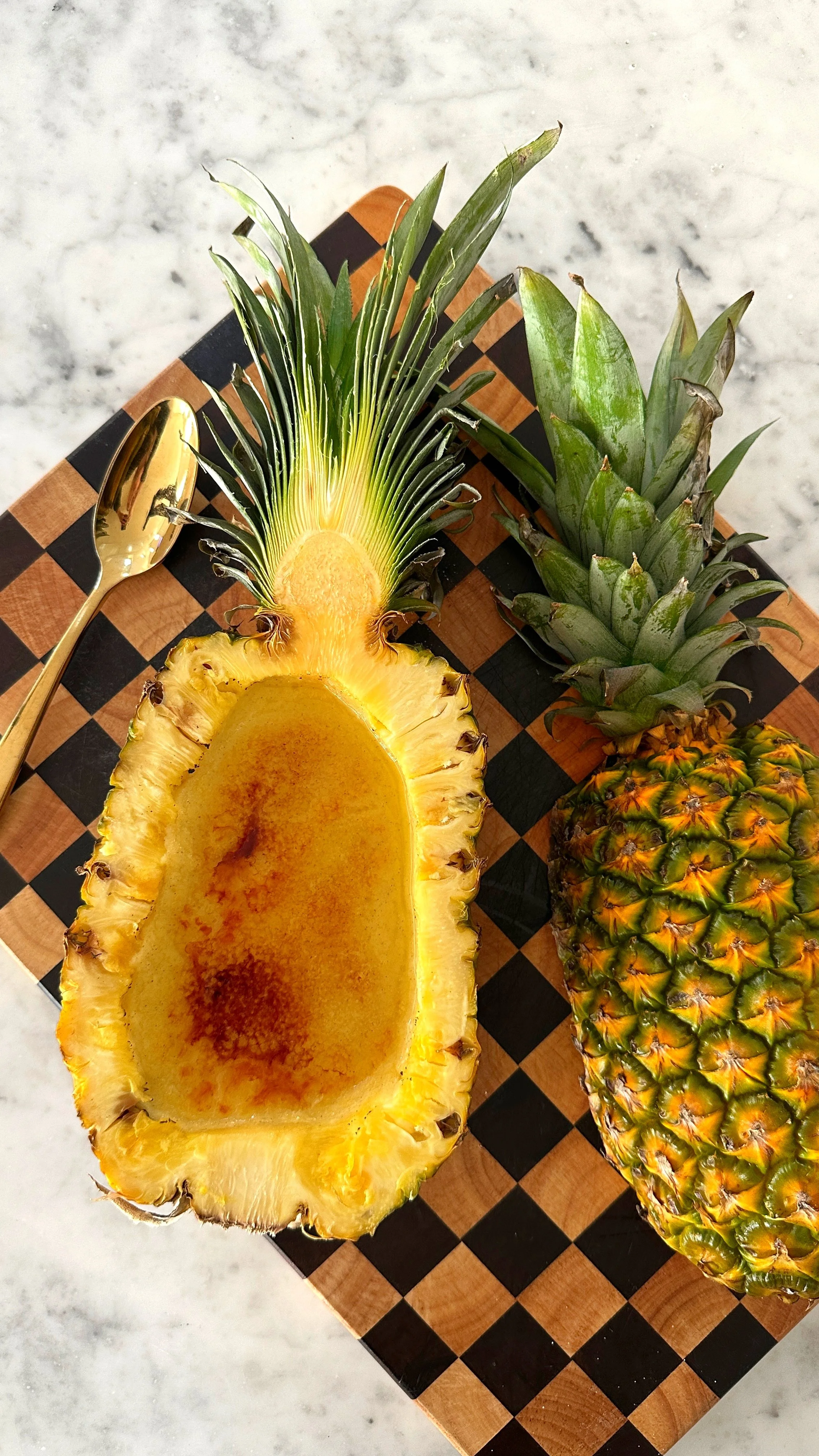 Pineapple Creme Brulee