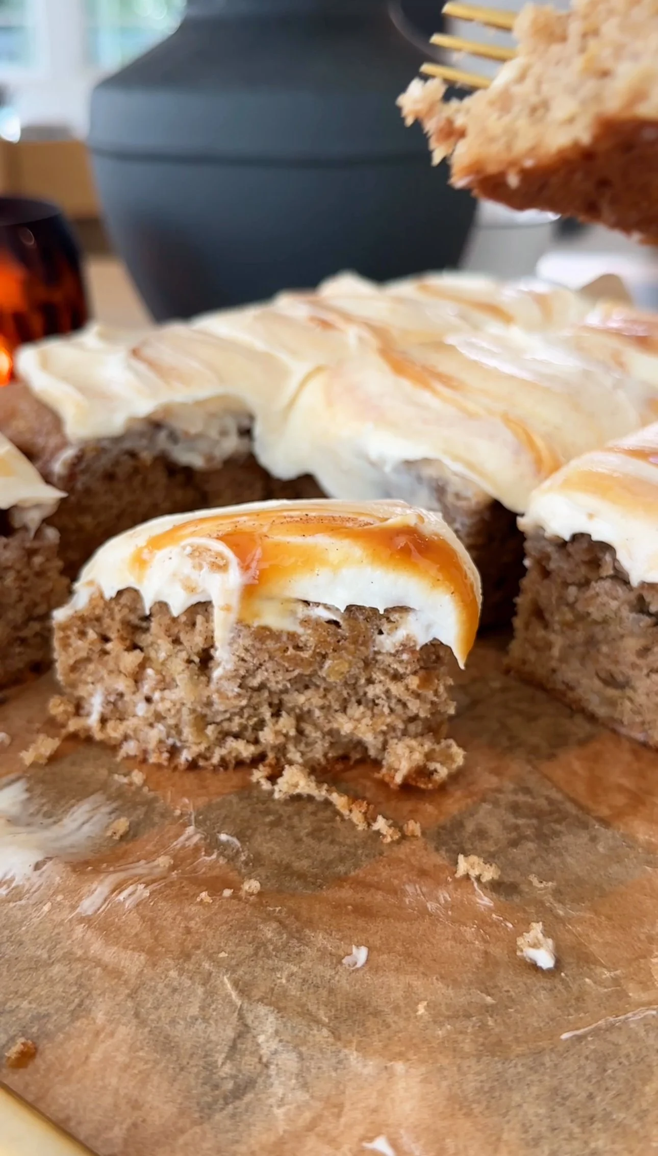 Salted Caramel Apple Spice Cake