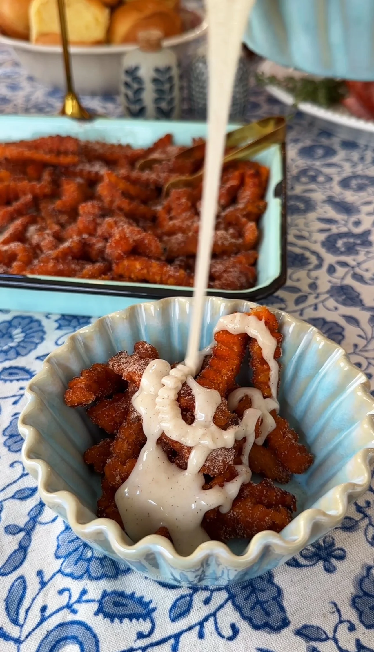 Cinnamon Sugar Sweet Potato Fries 