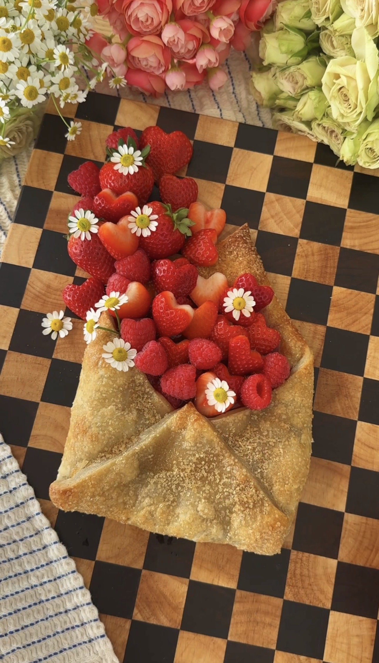Valentine Love Letter Tart 