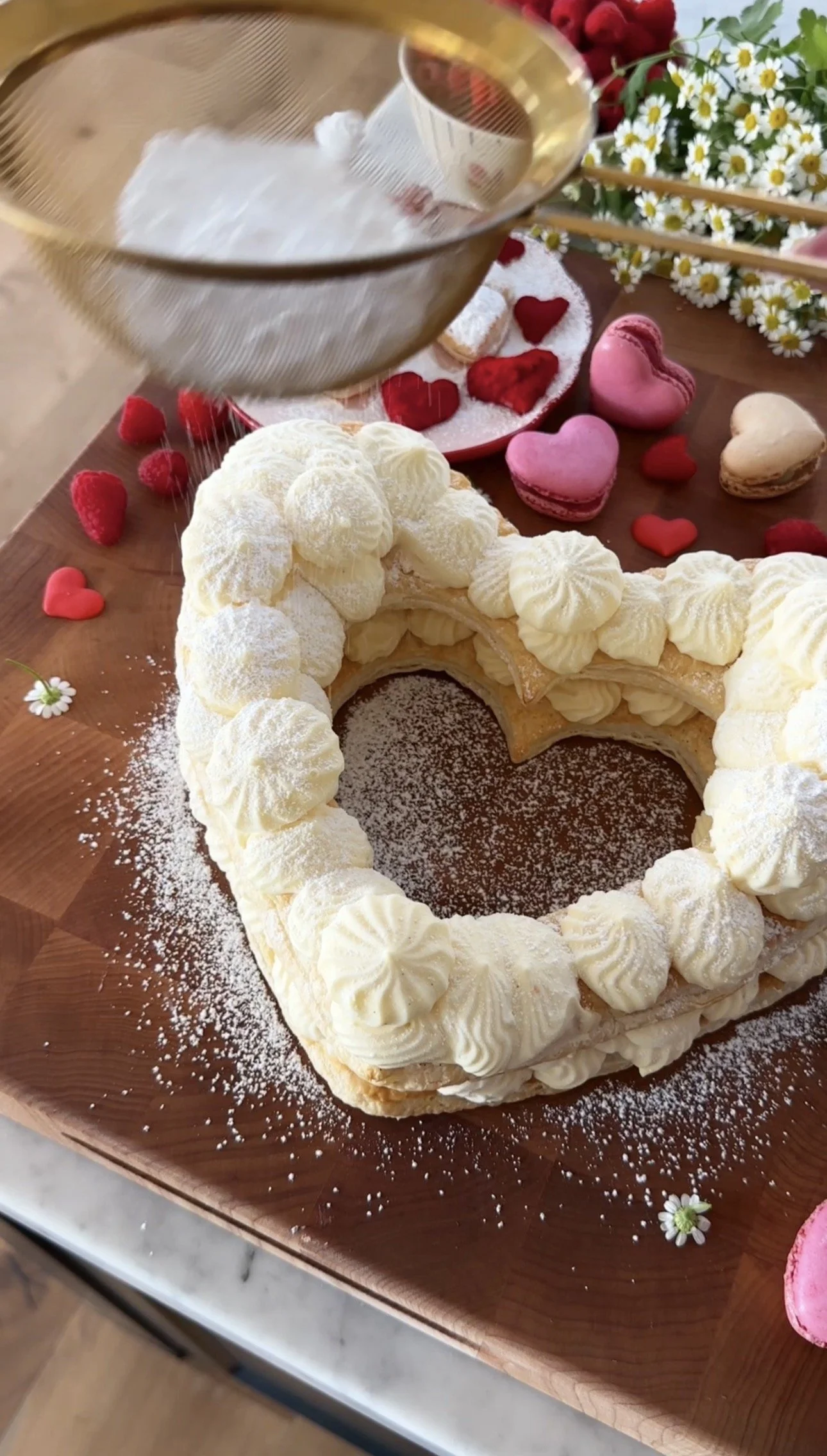Valentine Heart Mille-feuille