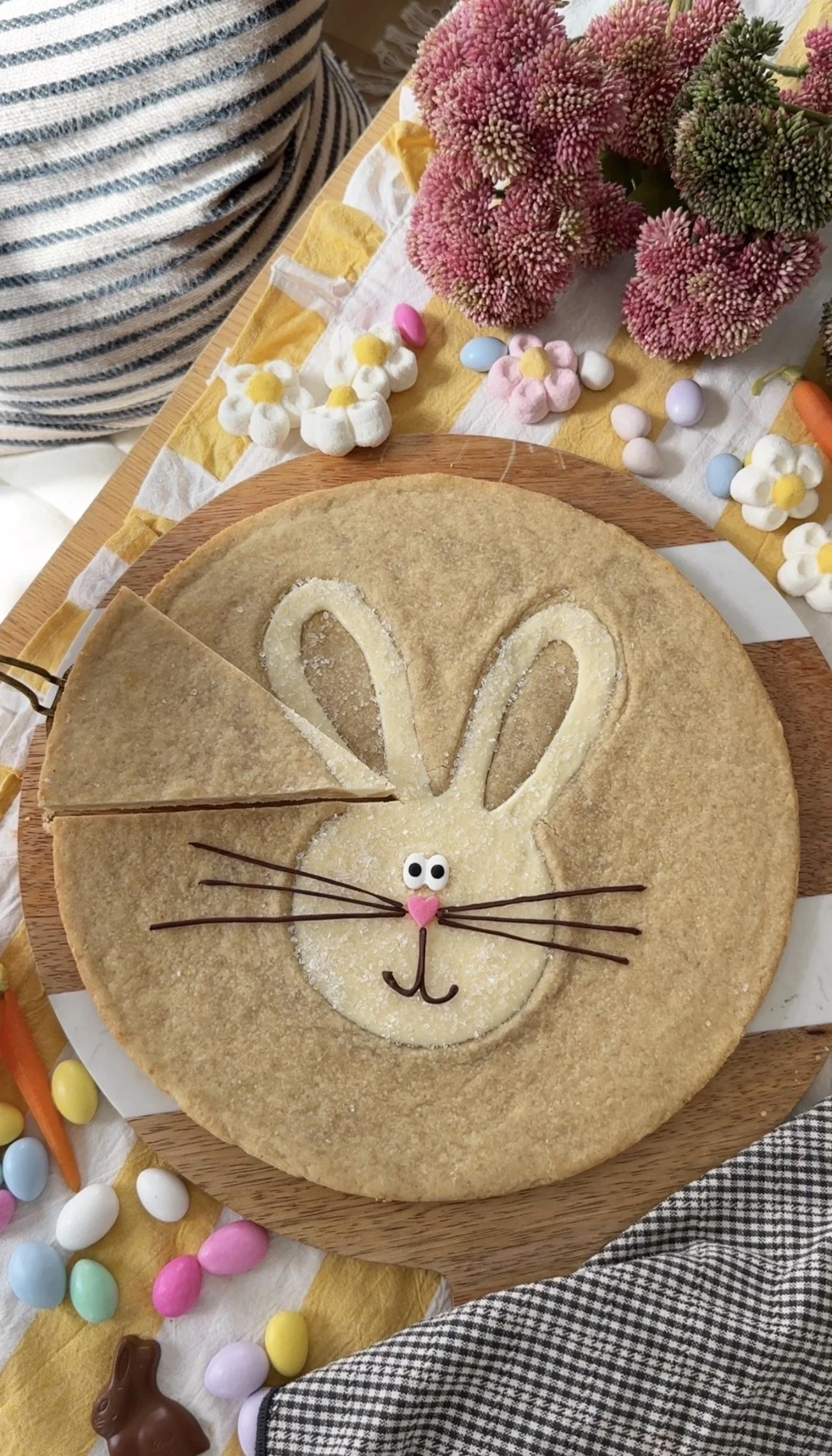 Thumbprint Bunny Cookies