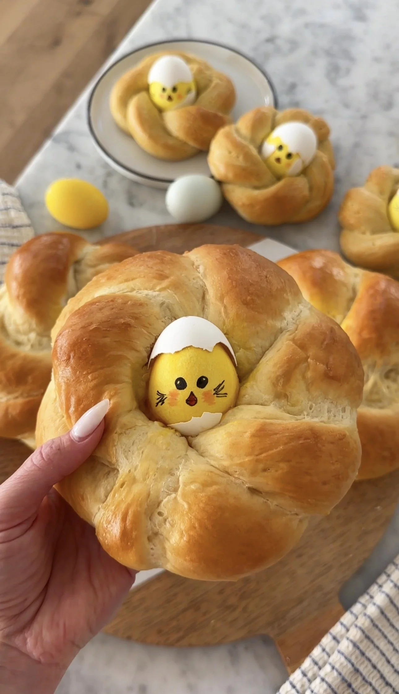 Brioche Easter Nests with Thermador 