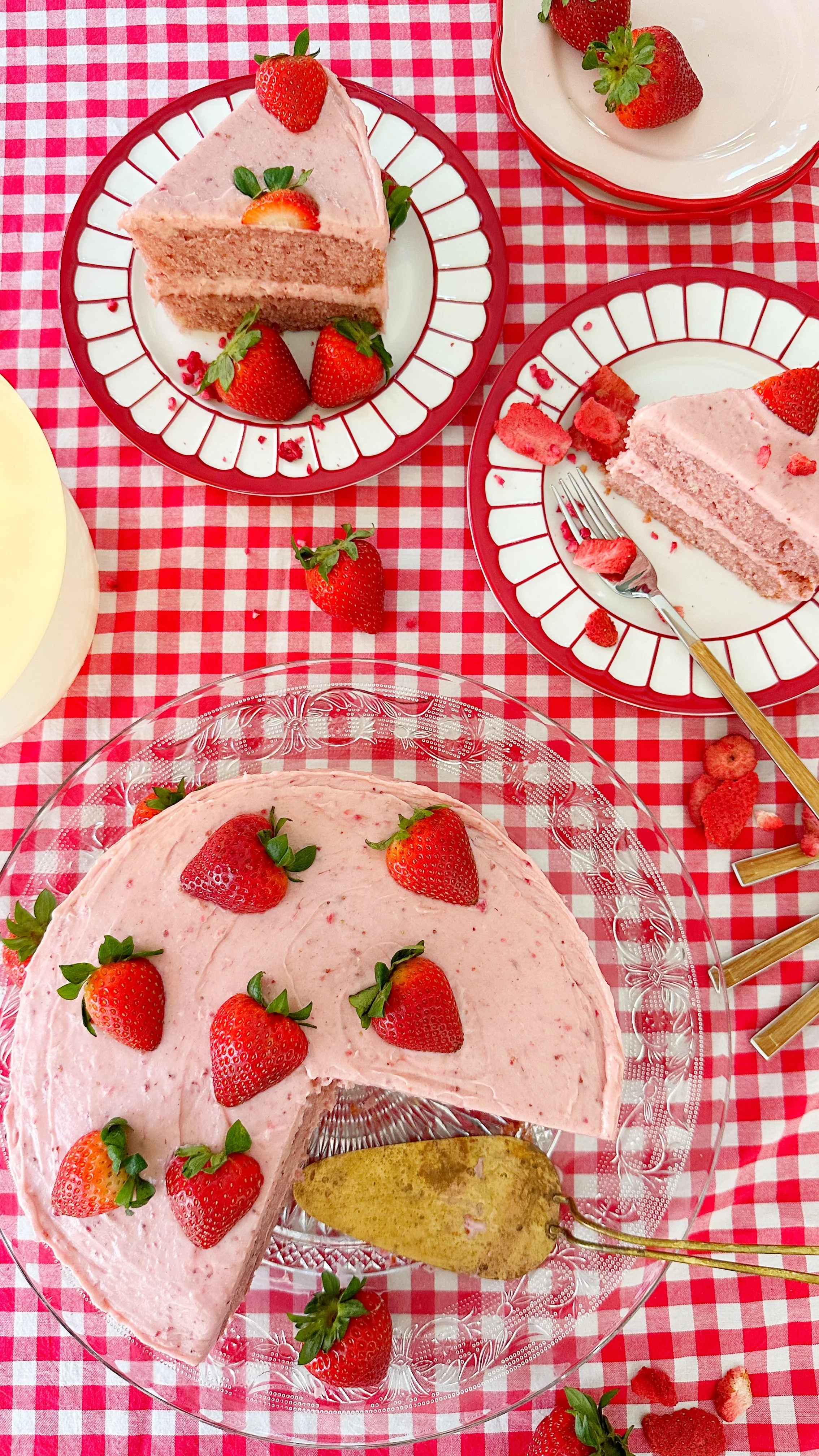 strawberry cake　1207 Jessie Daye