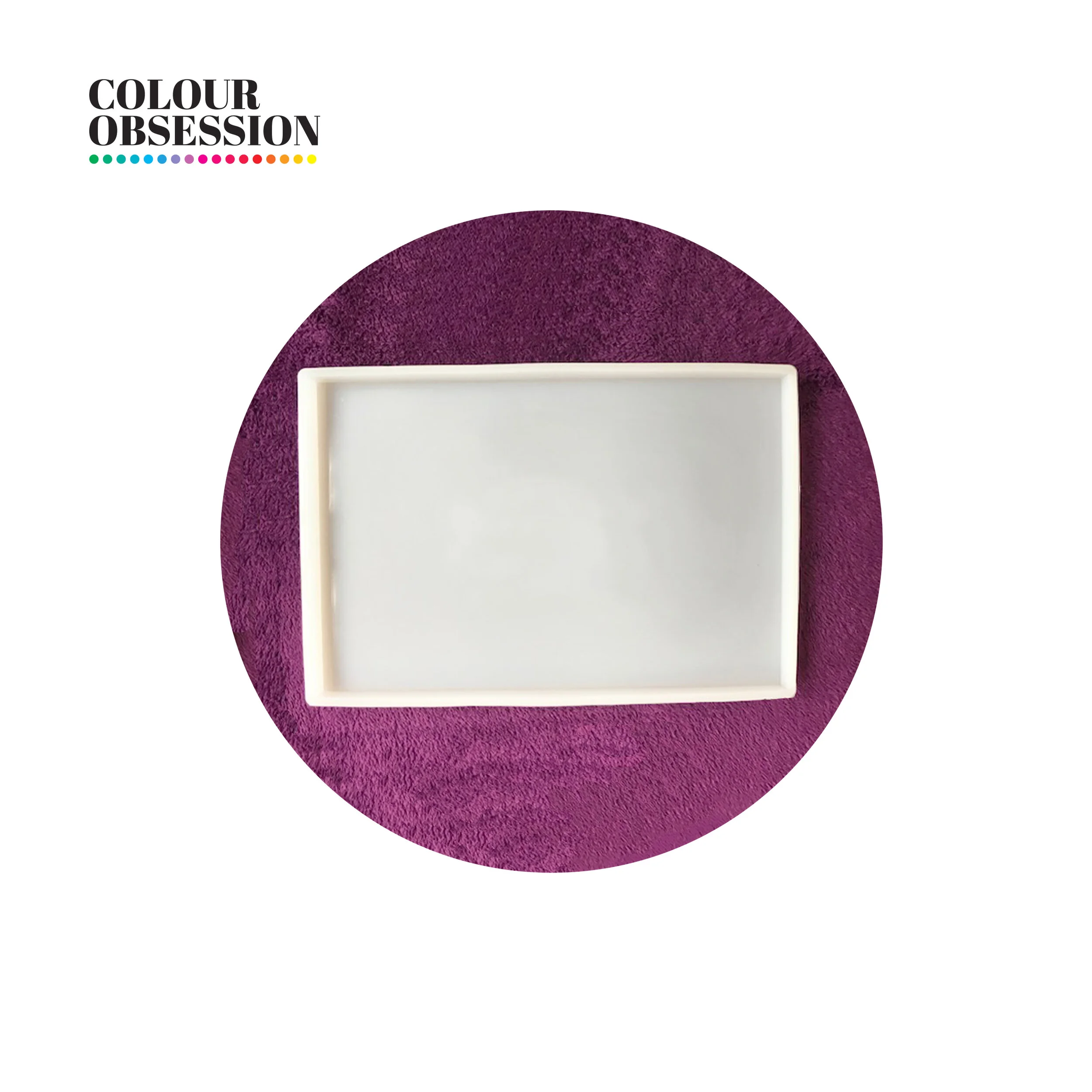Colour Obsession - Large Rectangular Platter Mould