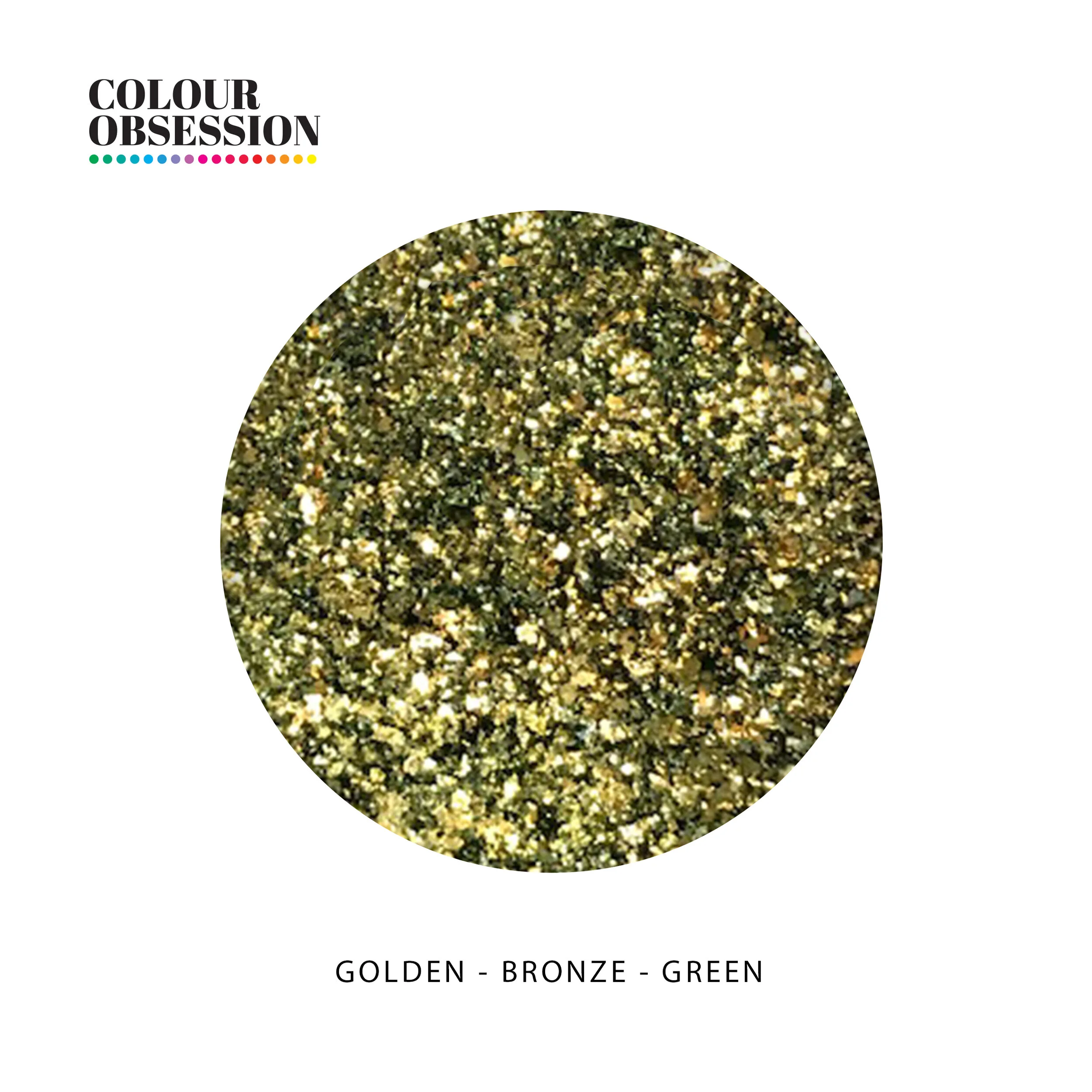 Colour Shifting Super Chameleon Flake - Golden / Bronze / Green
