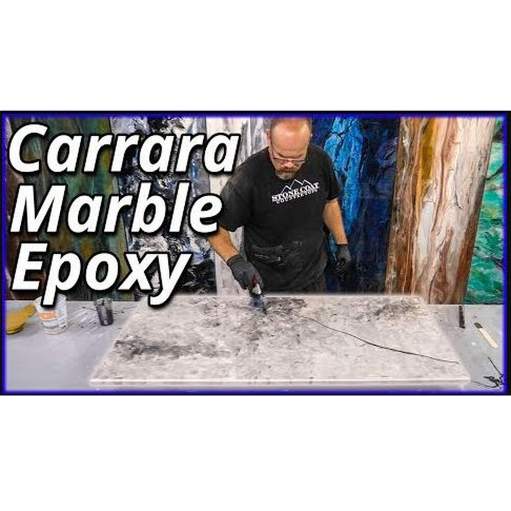 Stone Coat Countertops Carrara Marble Epoxy Resin Kit - DIY Countertop  Epoxy Kit