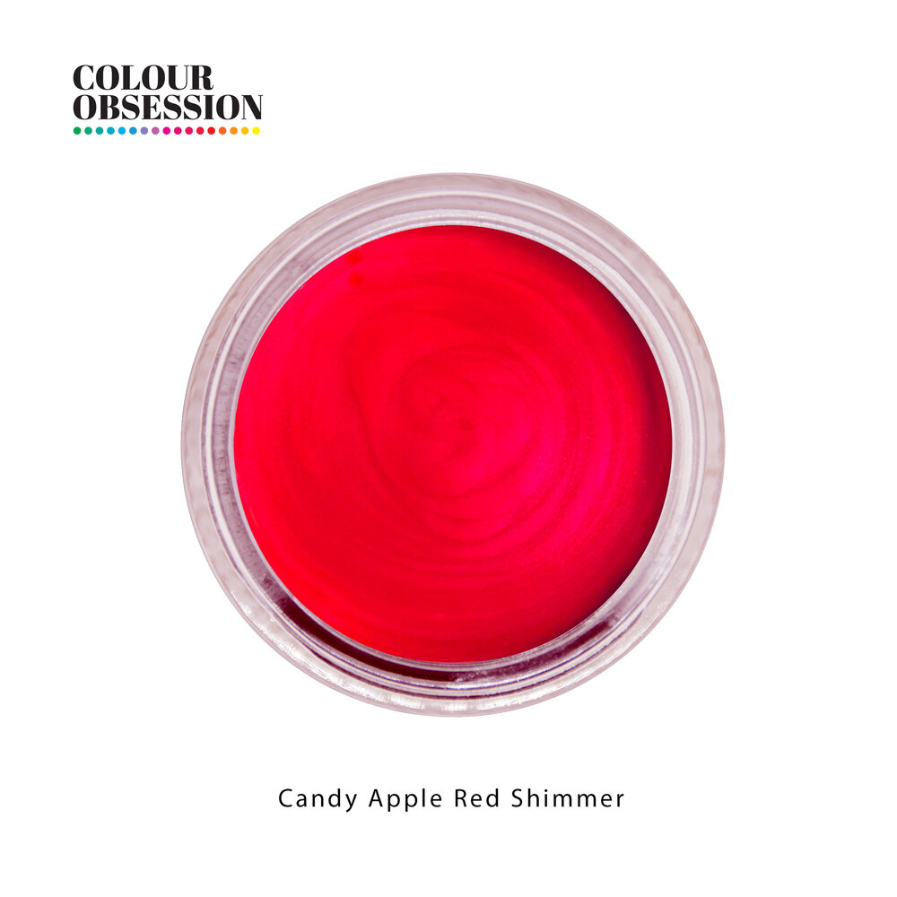 Feasibility Taknemmelig renovere Candy Apple Red Shimmer - Metallic Pigment Paste — Colour Obsession