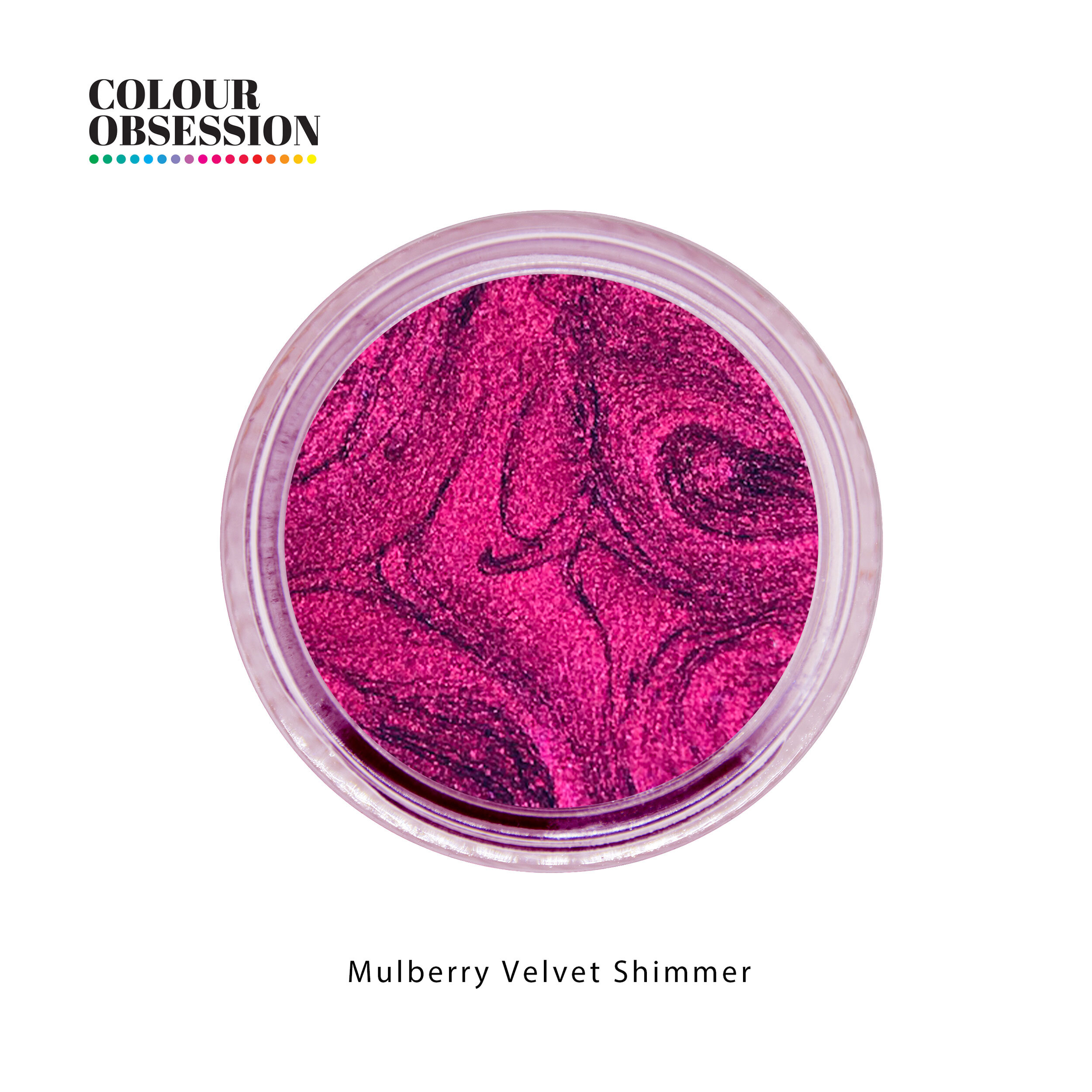 Mulberry Velvet Shimmer - Metallic Pigment Paste